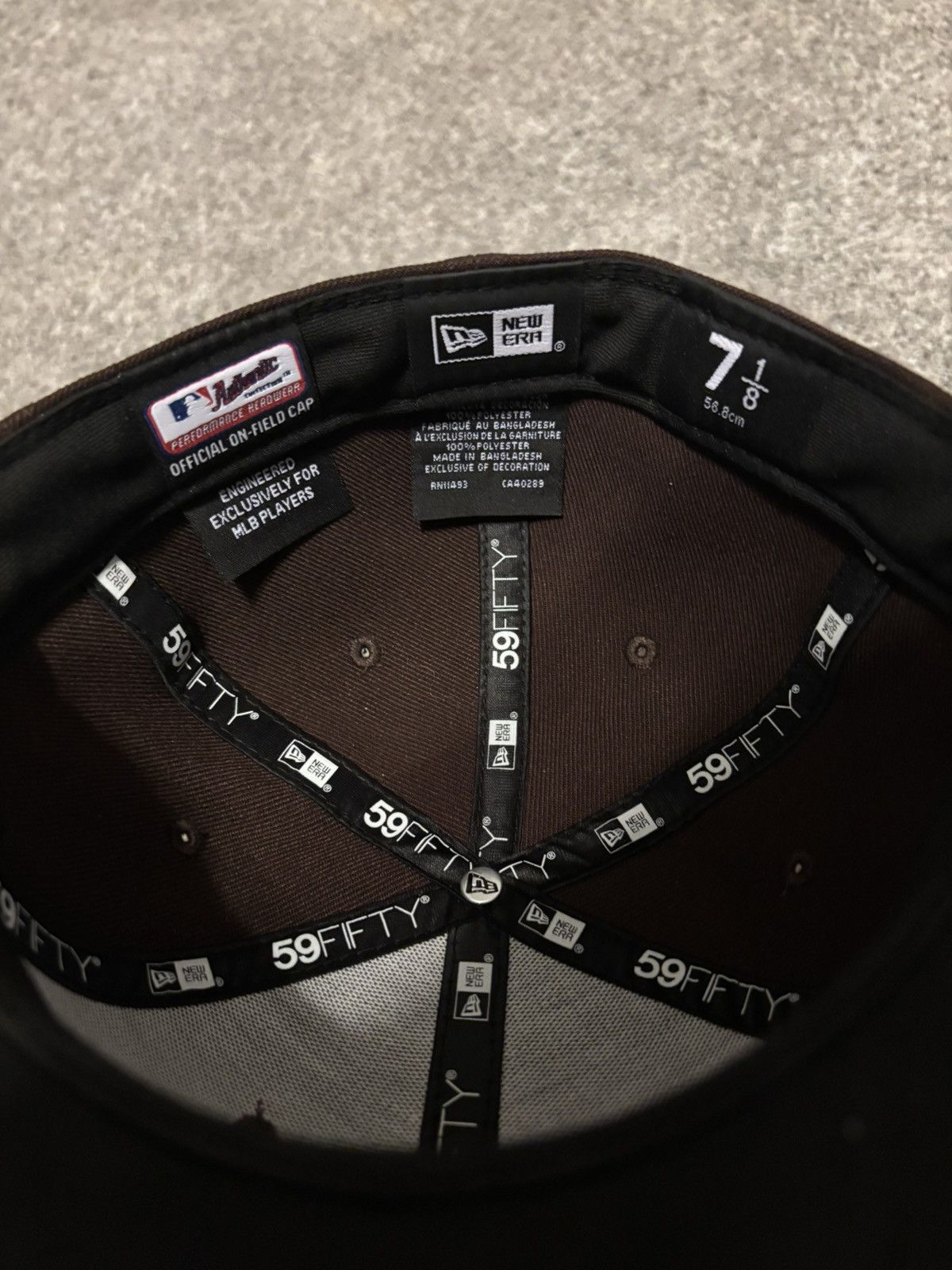 New Era Padres hat Size ONE SIZE - 4 Thumbnail