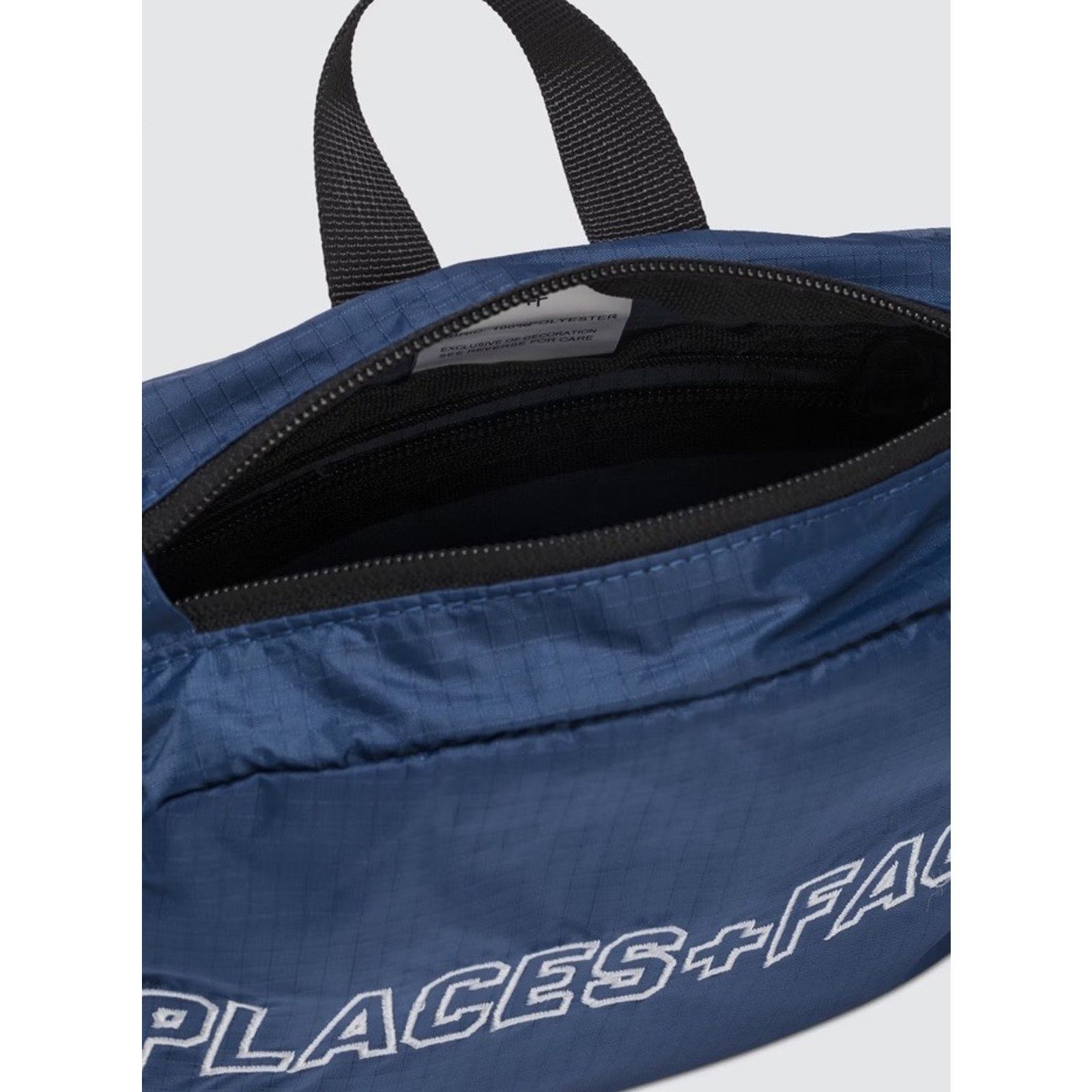 Places + Faces Authentic Places + Faces Blue Waist Bag Embroidered Official Size ONE SIZE - 4 Thumbnail
