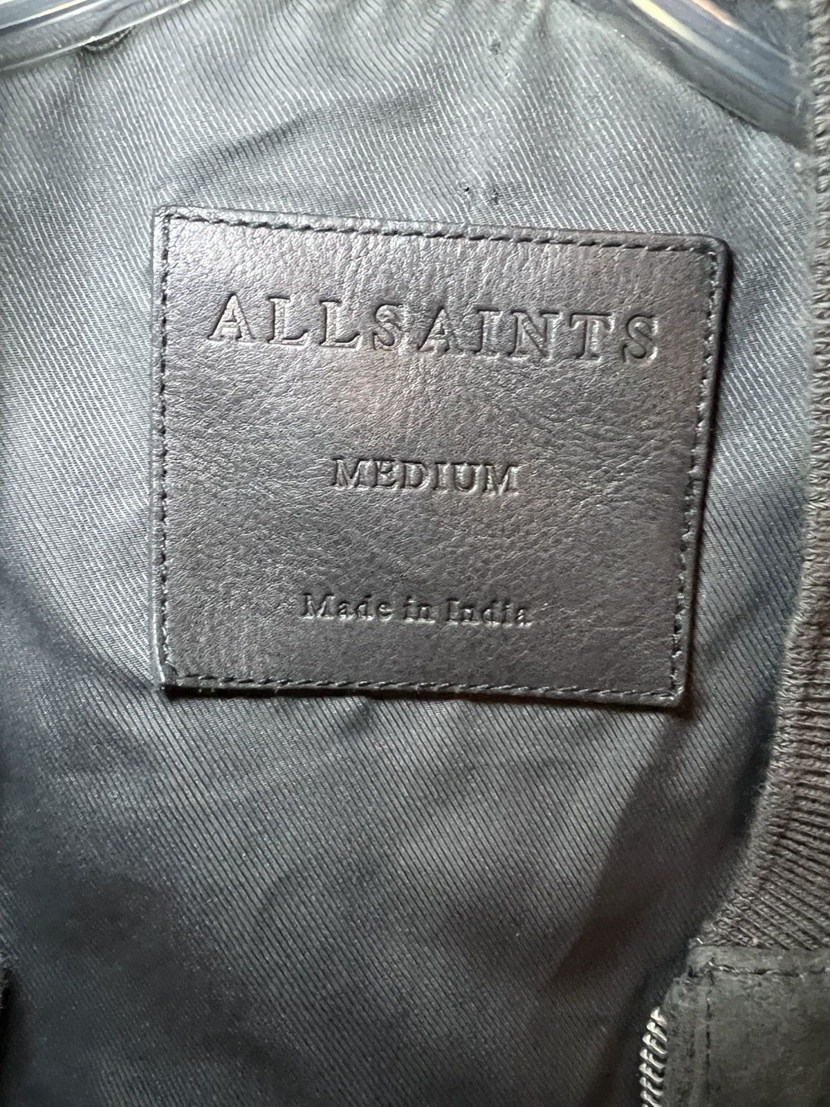 Allsaints All Saints leather suede bomber jacket Size US M / EU 48-50 / 2 - 7 Thumbnail