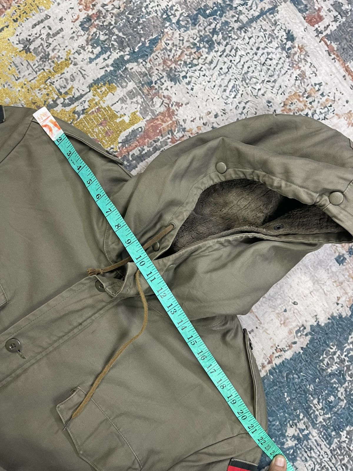 Vintage Vtg 80s German Army Cold Weather Field Parka Size US L / EU 52-54 / 3 - 14 Thumbnail