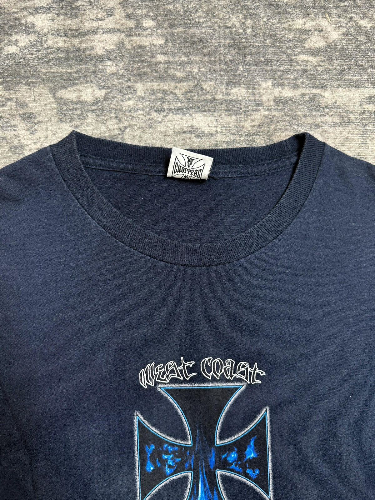 West Coast Choppers 1990s Jesse Who West Coast Chopper Long Sleeve Size US XL / EU 56 / 4 - 4 Thumbnail