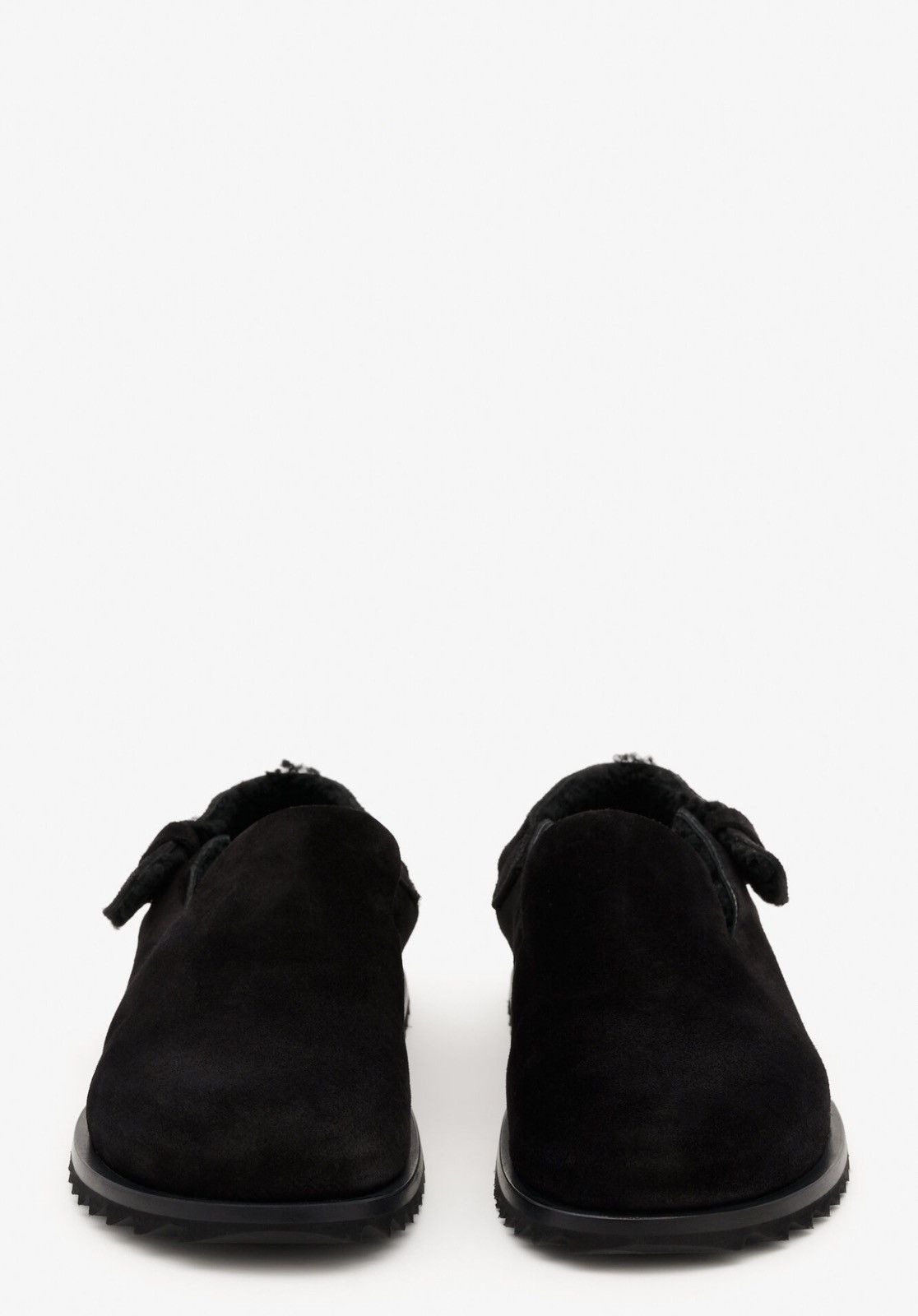 Guidi Last Officine Creative Introspectus Shearling Suede Mules Size US 13 / EU 46 - 5 Thumbnail