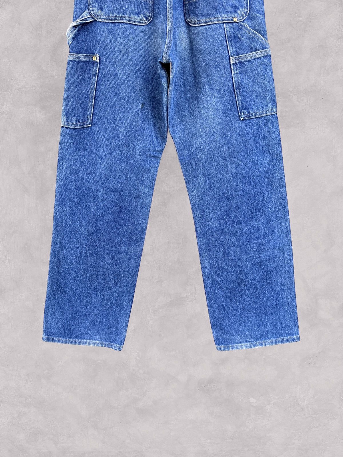 Carhartt Vintage Carhartt Double Knee Faded Blue Denim Jeans Pants Size US 30 / EU 46 - 8 Thumbnail