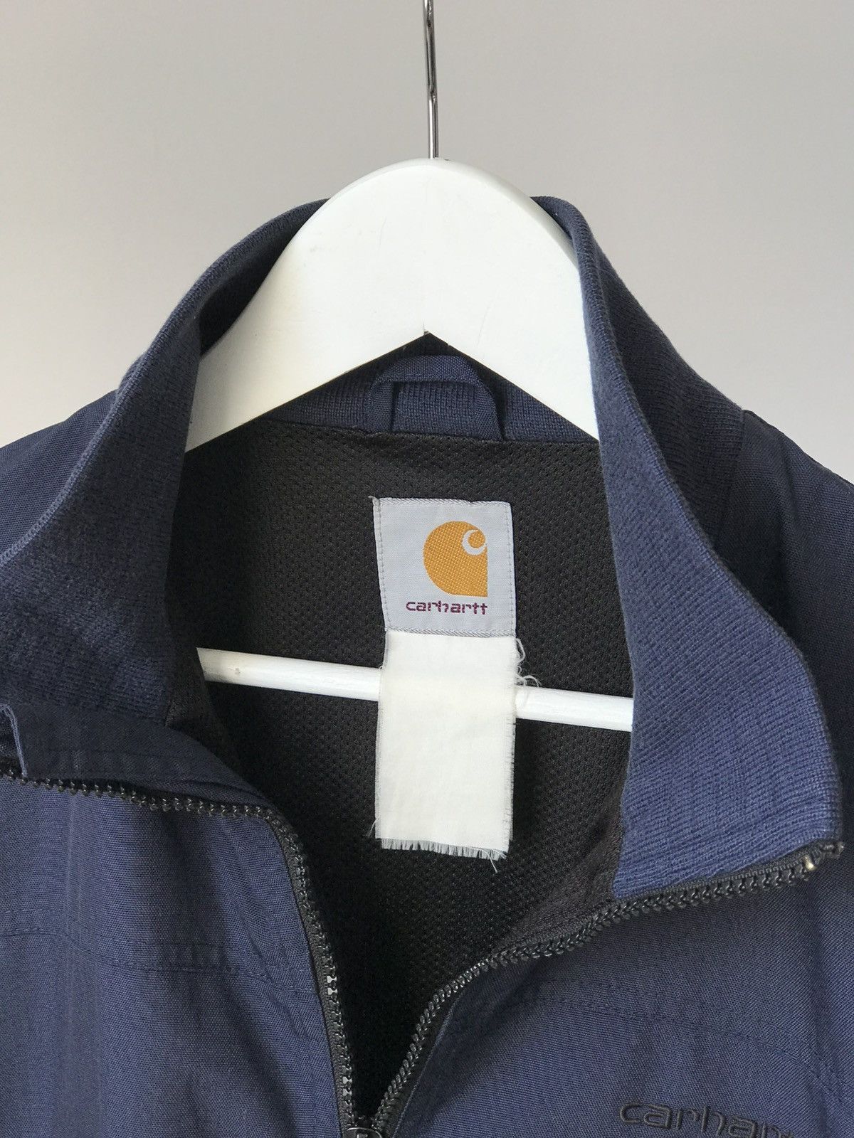 Carhartt Vinage Carhartt Blue Textured Nylon Jacket Size US M / EU 48-50 / 2 - 10 Thumbnail