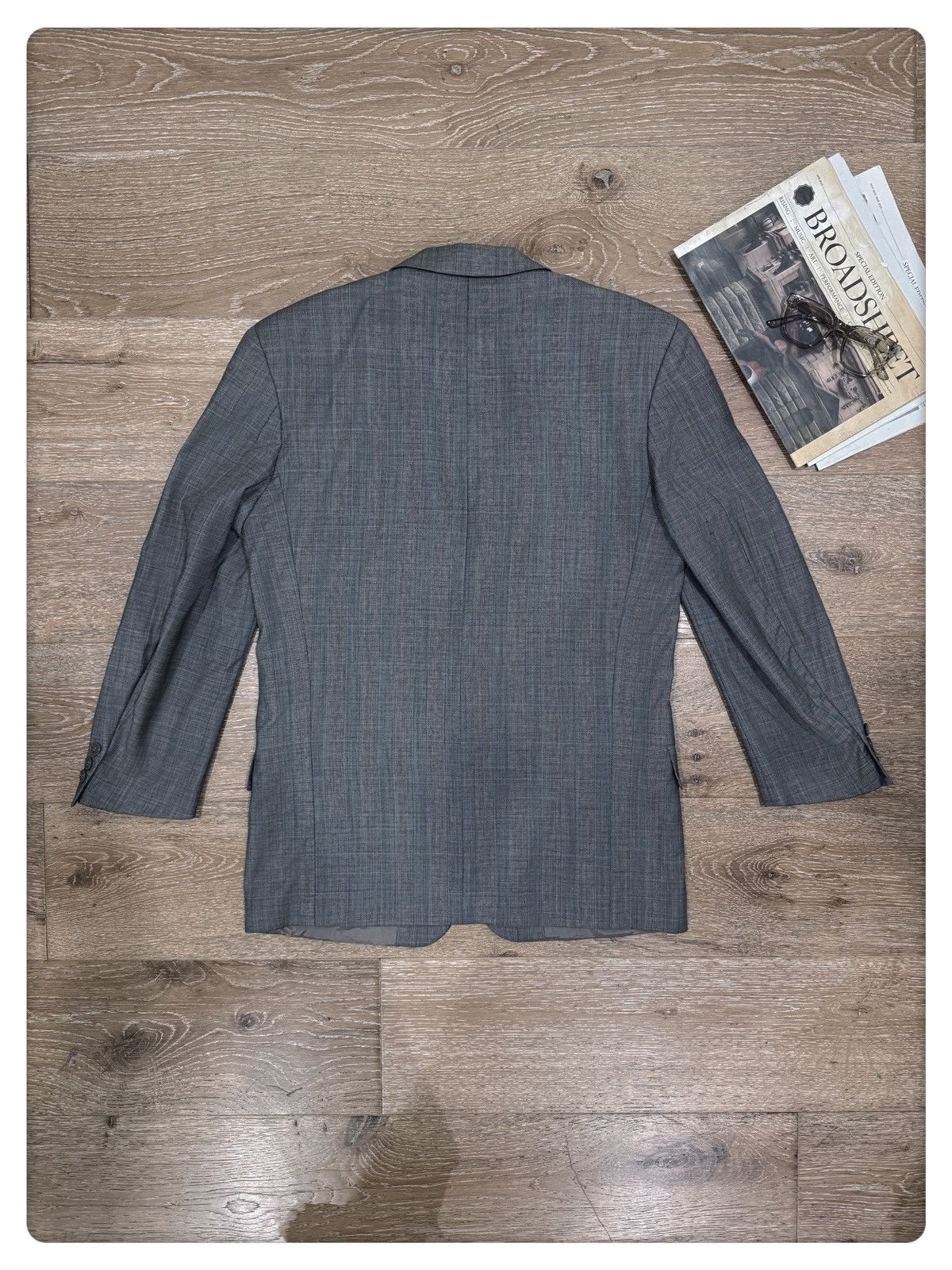 Hugo Boss Vintage Hugo Boss single-breasted blazer Size 46S - 6 Thumbnail