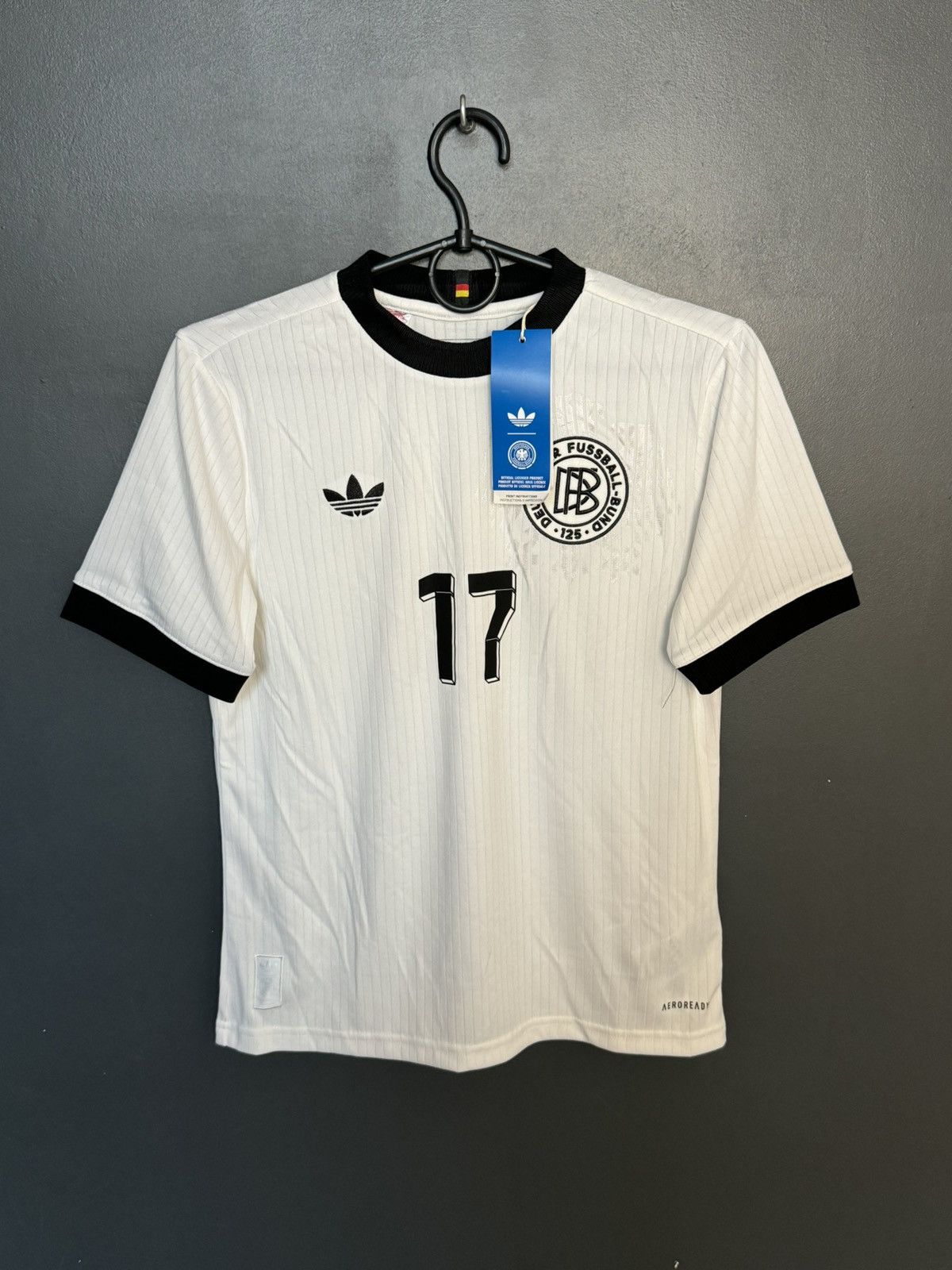 Adidas KIDS New Germany Anniversary 125 Wirtz Football Jersey Size US XS / EU 42 / 0 - 2 Thumbnail