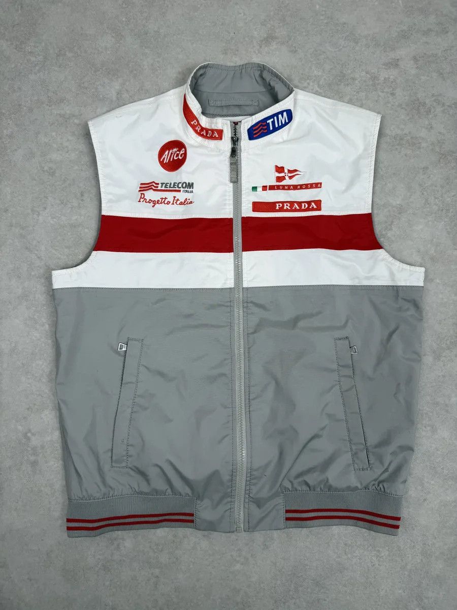 Prada 2003 Prada Luna Rossa Racing Challenge Vest Size US L / EU 52-54 / 3 - 1 Thumbnail