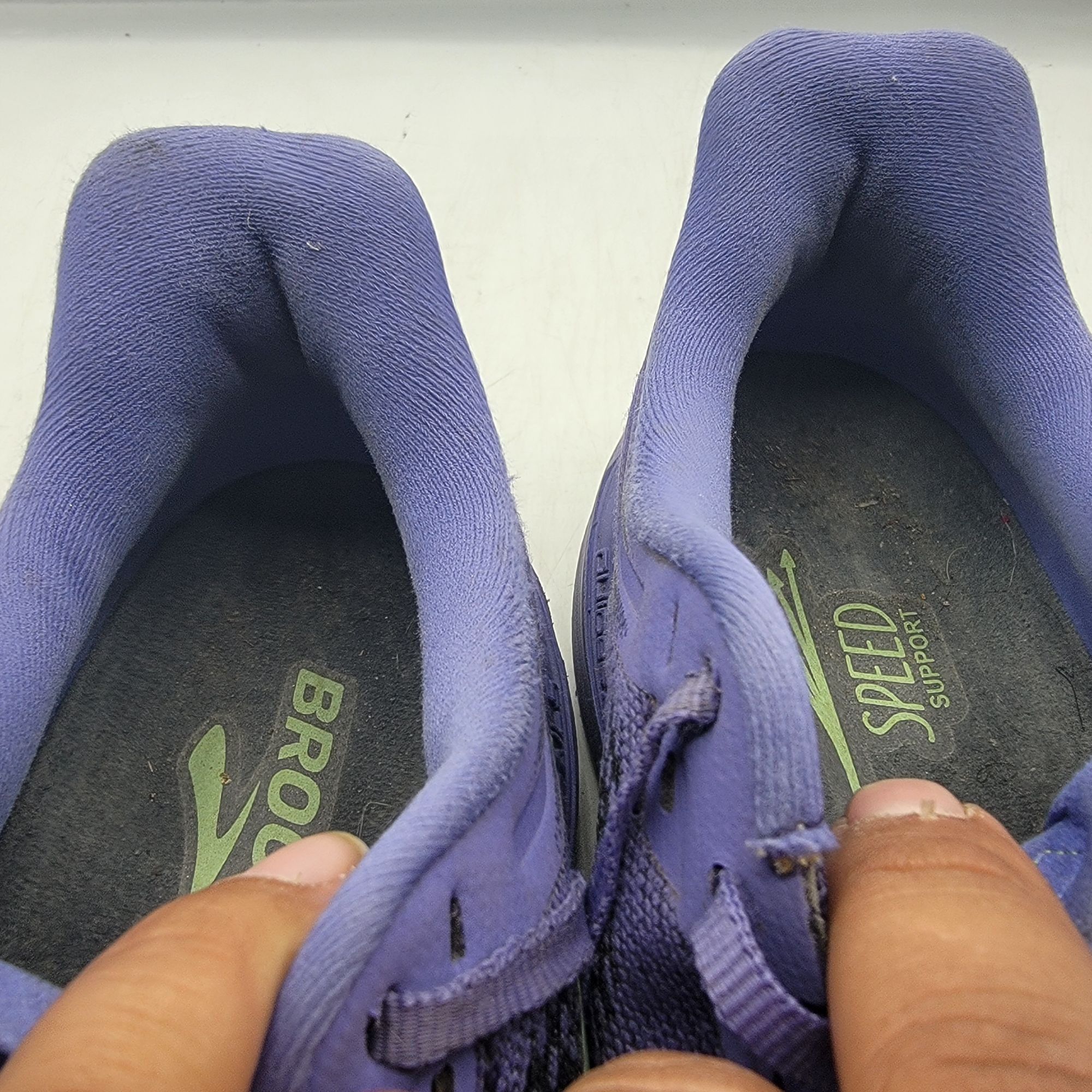Brooks Brooks Launch GTS 9 Womens 9.5 Purple Running Shoes Athletic Size US 9.5 / IT 39.5 - 9 Thumbnail