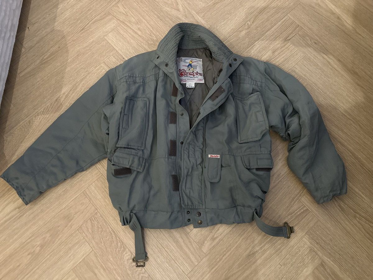 Champion Vintage Champion Jeans Military Field Jacket Made in Italy Size US M / EU 48-50 / 2 - 1 Thumbnail