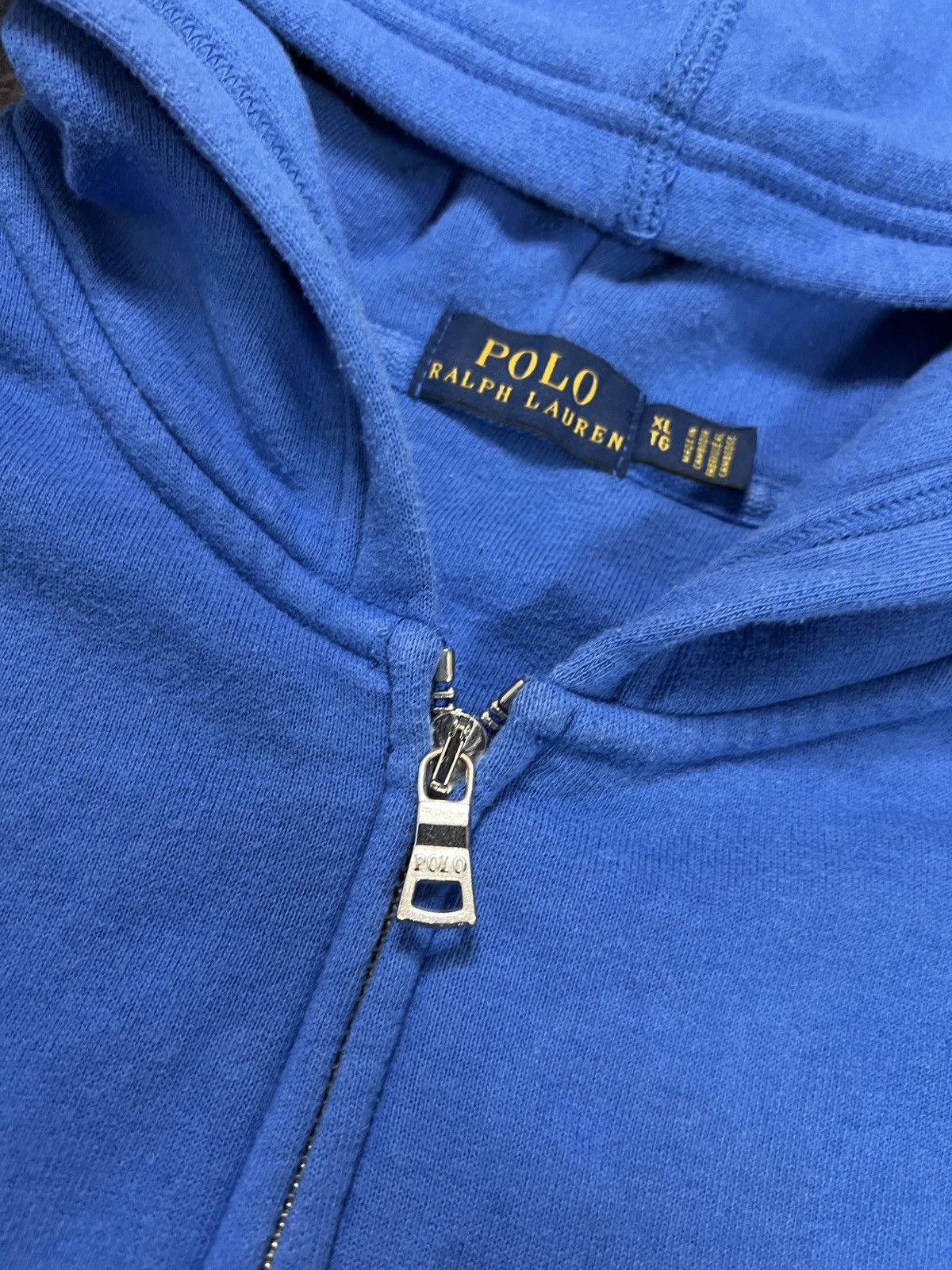Polo Ralph Lauren Vintage Polo Ralph Lauren Zip Up Hoodie Y2K Size US XL / EU 56 / 4 - 6 Thumbnail