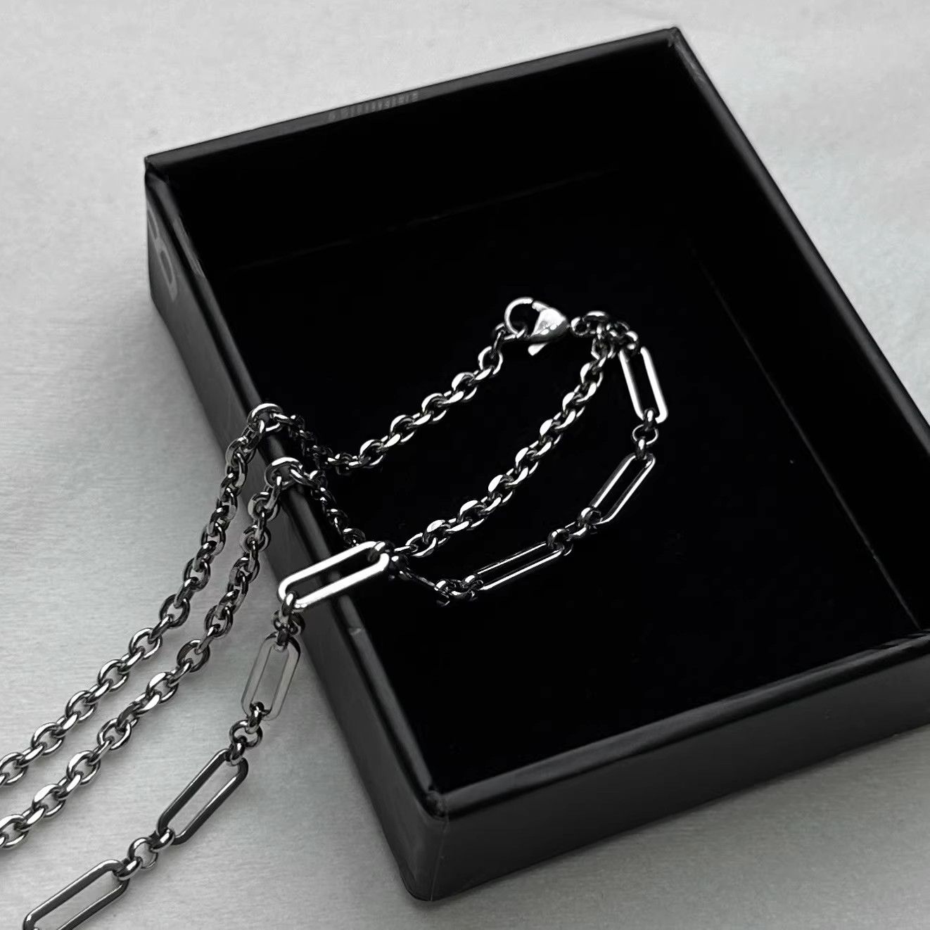 VIBE Chrome Cross Necklace Vintage chain Size ONE SIZE - 3 Thumbnail