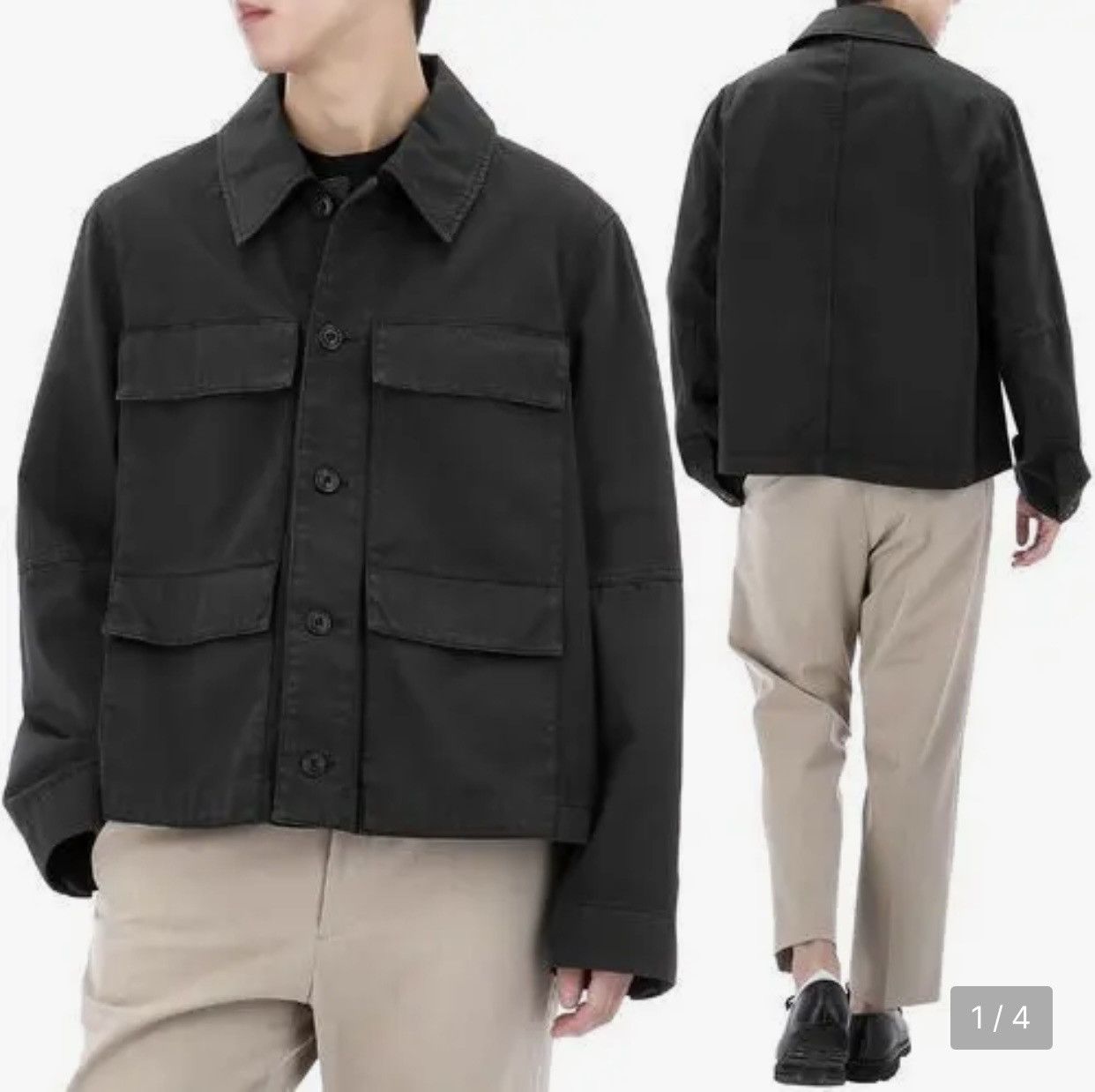 Lemaire 4 Pocket Blouson Utility Jacket