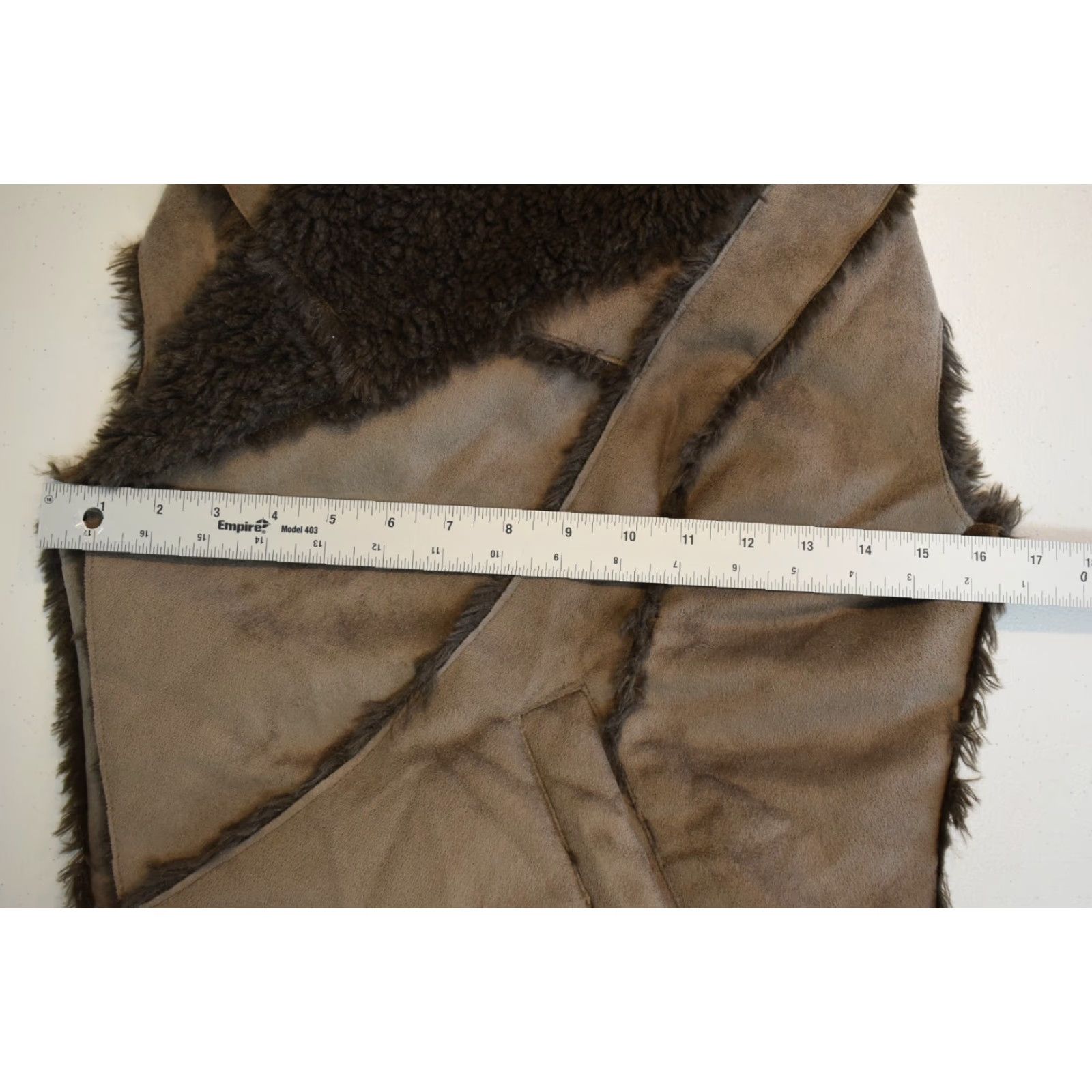 Sam Edelman Sam Edelman Vest Womens Simulated Fur Cowl Neck Tag M Fits Small Size S / US 4 / IT 40 - 7 Thumbnail