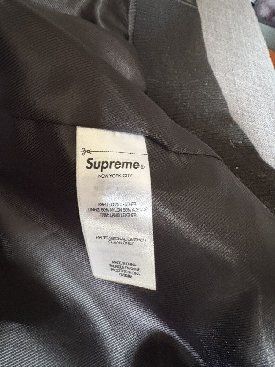 Supreme Supreme X Marvel Silver Surfer leather jacket Size US M / EU 48-50 / 2 - 7 Thumbnail