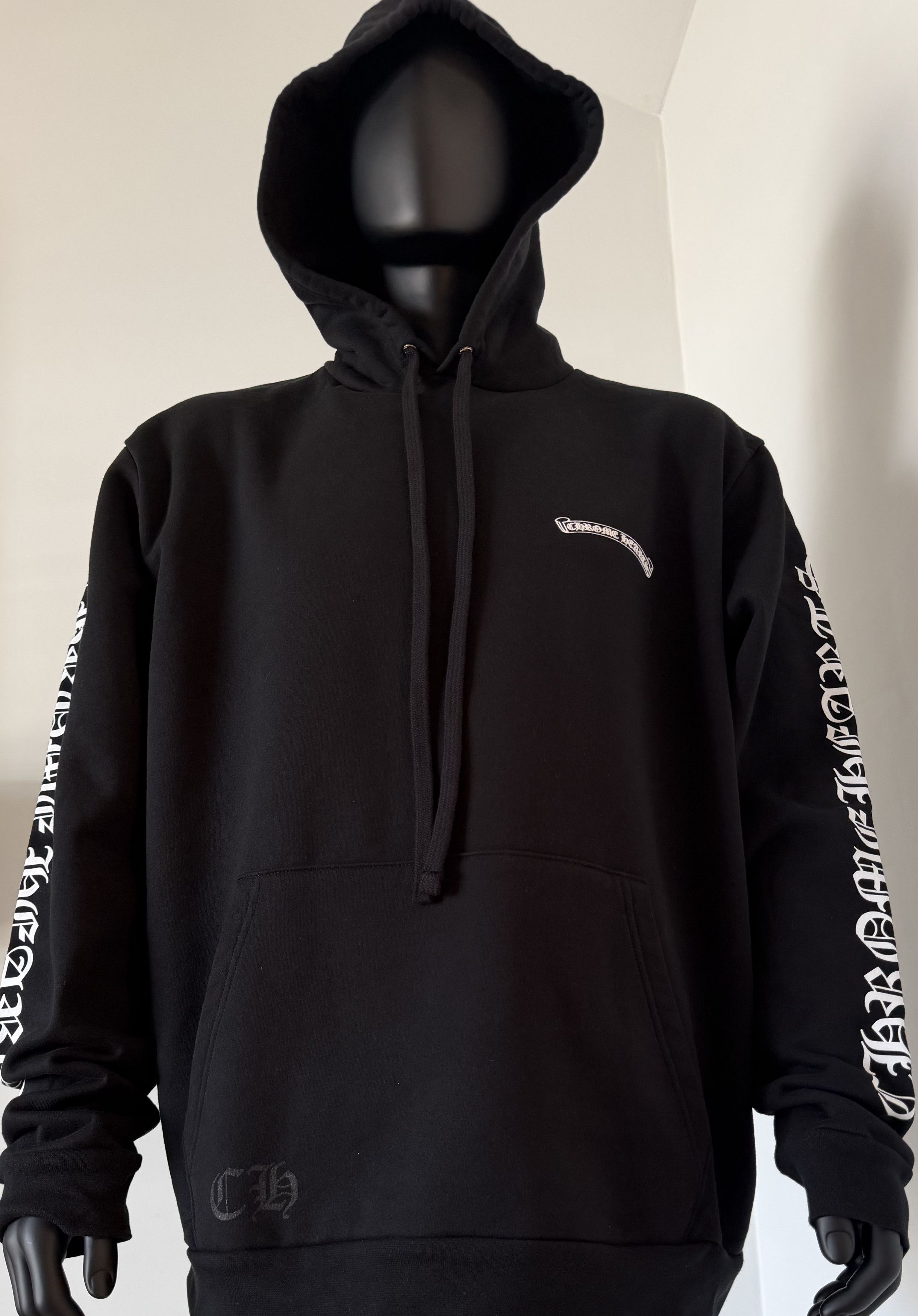 Chrome Hearts CHROME HEARTS LA Exclusive Black Hoodie Size US XL / EU 56 / 4 - 4 Thumbnail