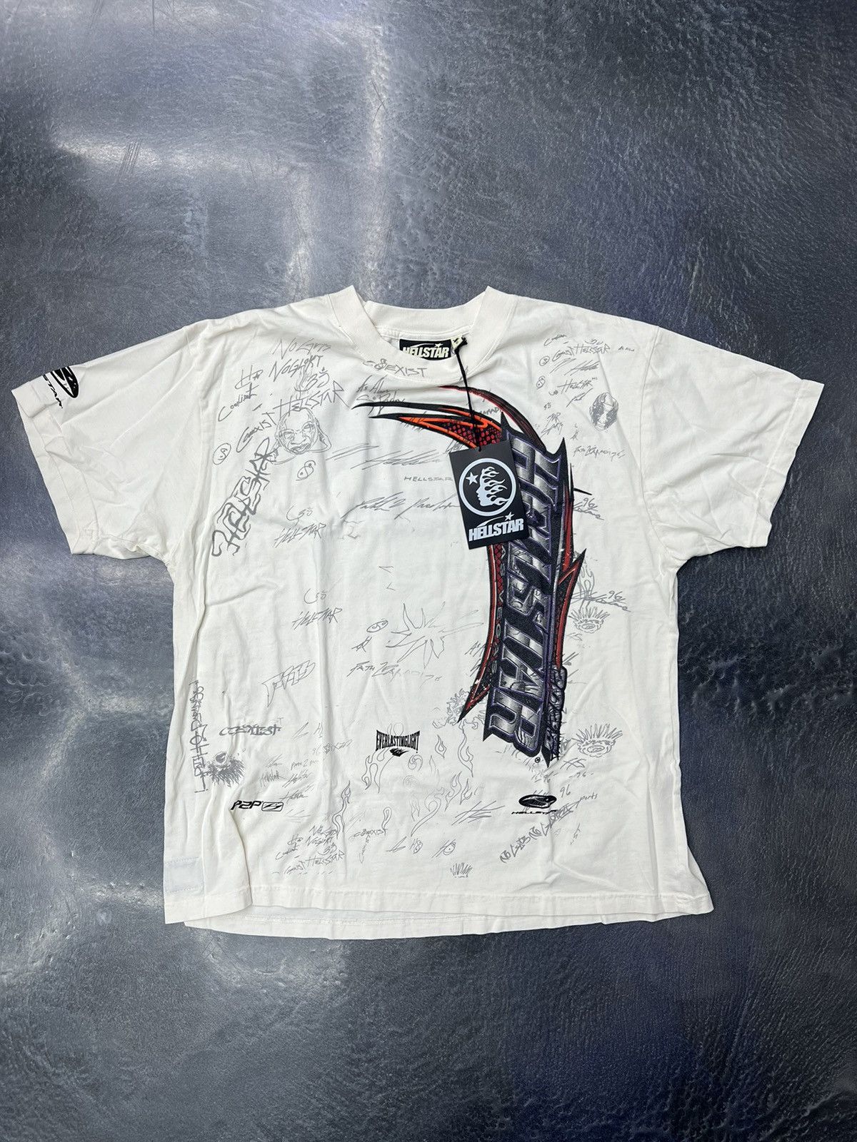 HELLSTAR Hellstar Nascar T-Shirt Size US XL / EU 56 / 4 - 1 Thumbnail