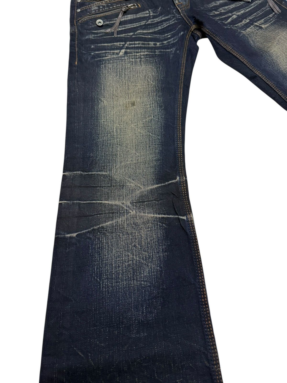 If Six Was Nine Flared Jeans Nicole Club Japan Boot Cut Denim Size US 29 - 7 Thumbnail