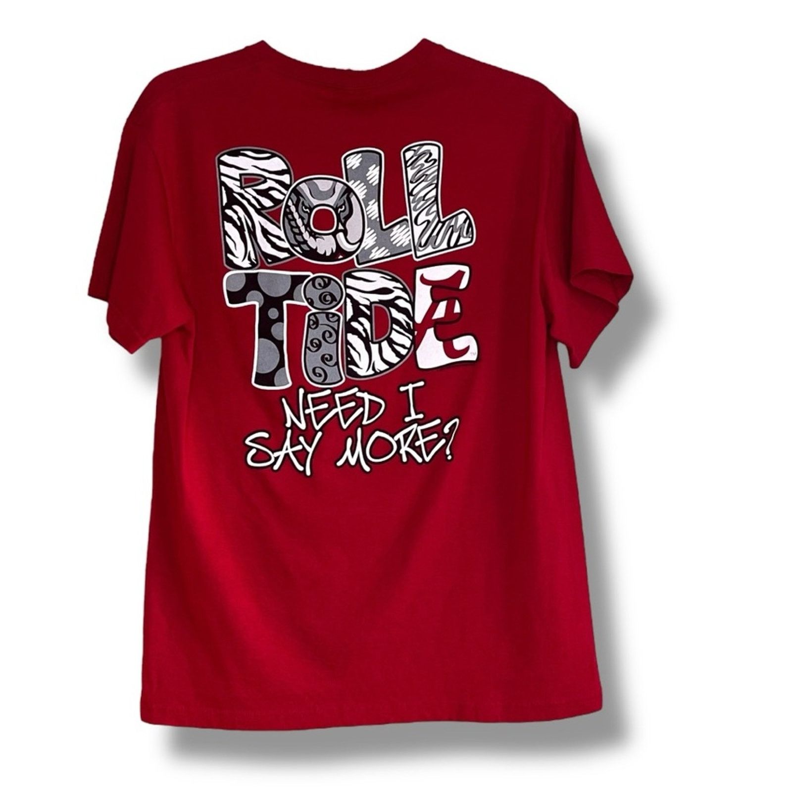 Delta Alabama Crimson Tide - Bama Girls, Need I Say More T-Shirt Size M / US 6-8 / IT 42-44 - 2 Thumbnail