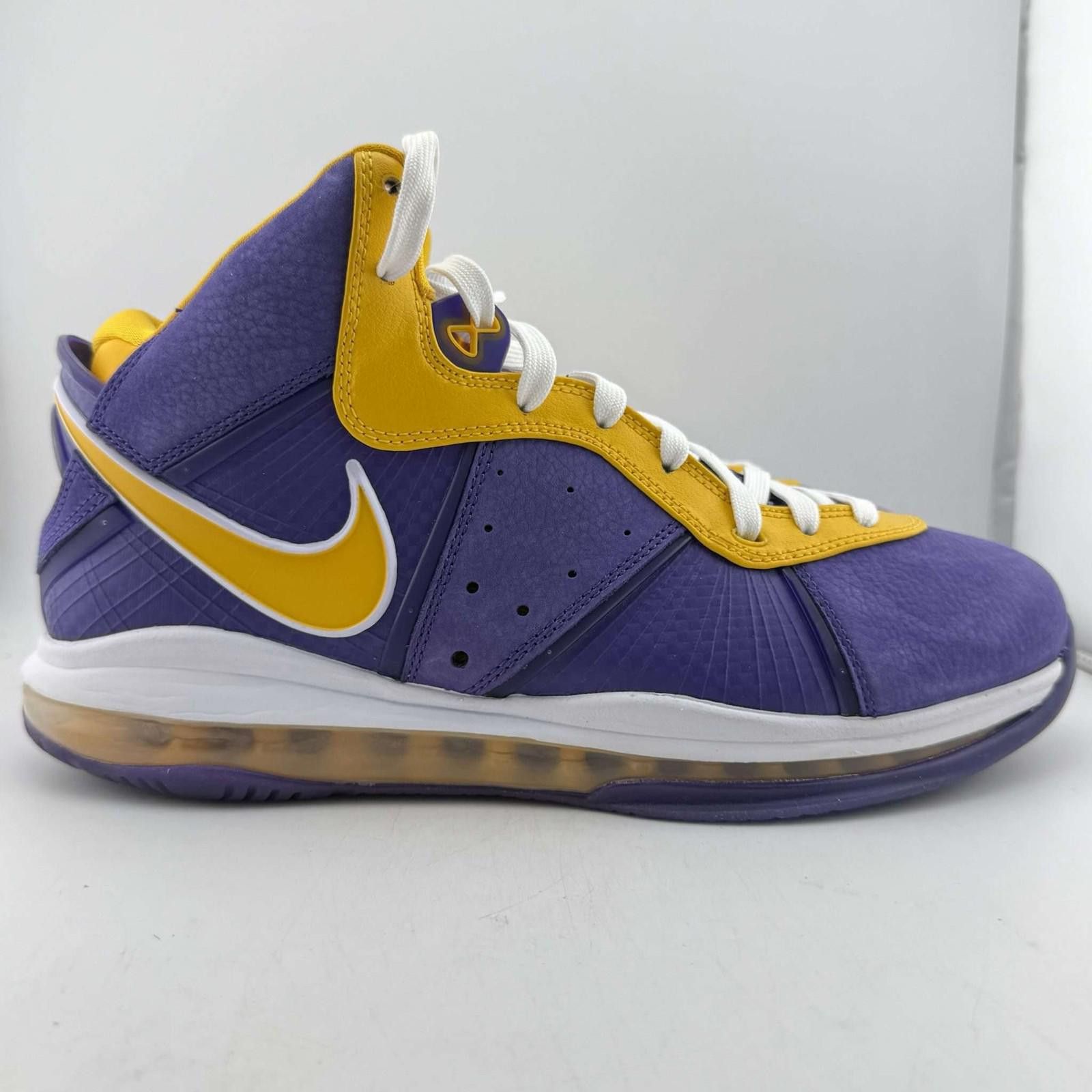 Nike Nike LeBron 8 Lakers US 11 Used with Box DC8380 Size US 11 / EU 44 - 4 Thumbnail