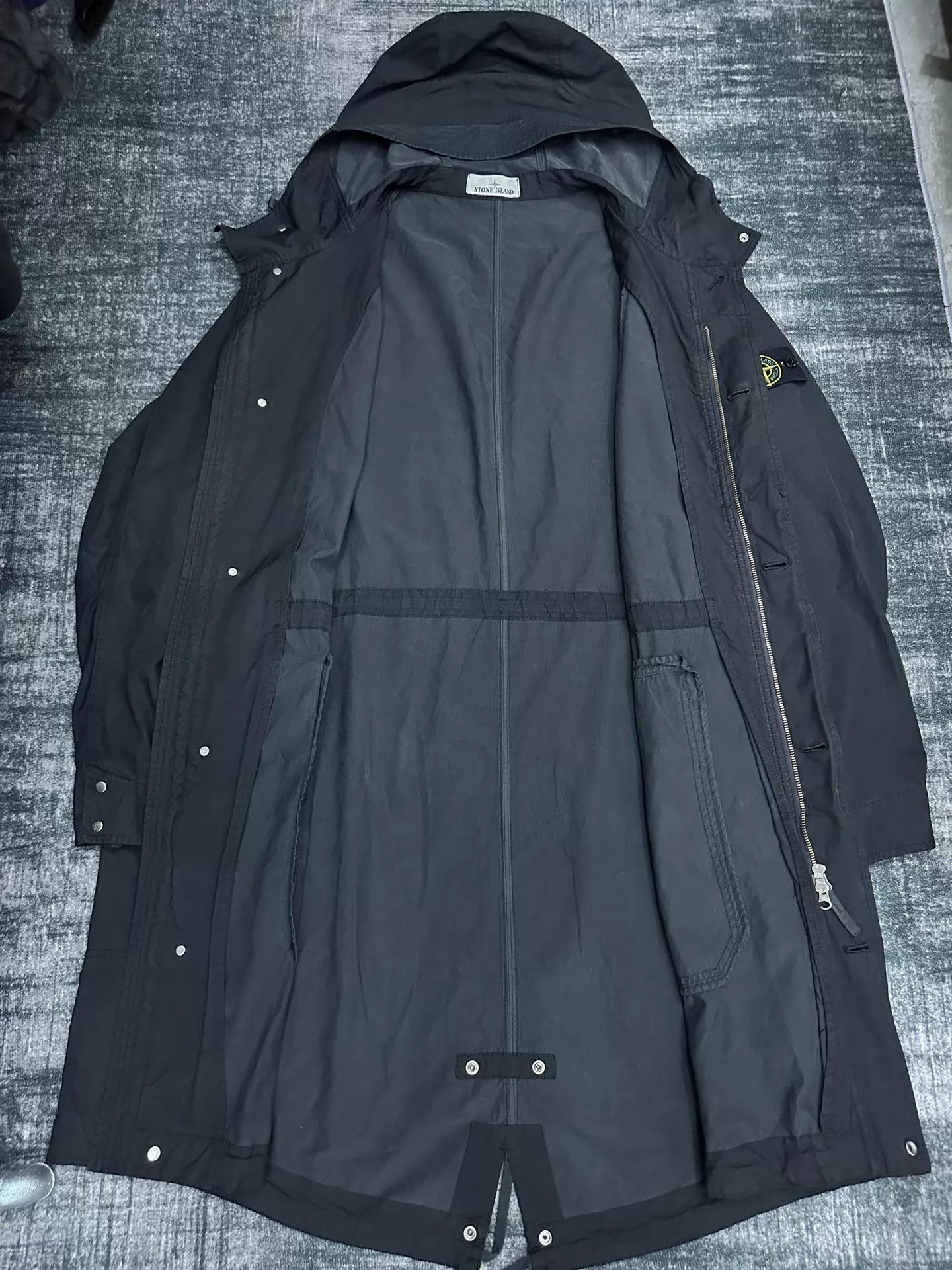 Stone Island Stone Island 23ss Metal Cupro Twill Tactical Coat Black Size US XL / EU 56 / 4 - 3 Thumbnail