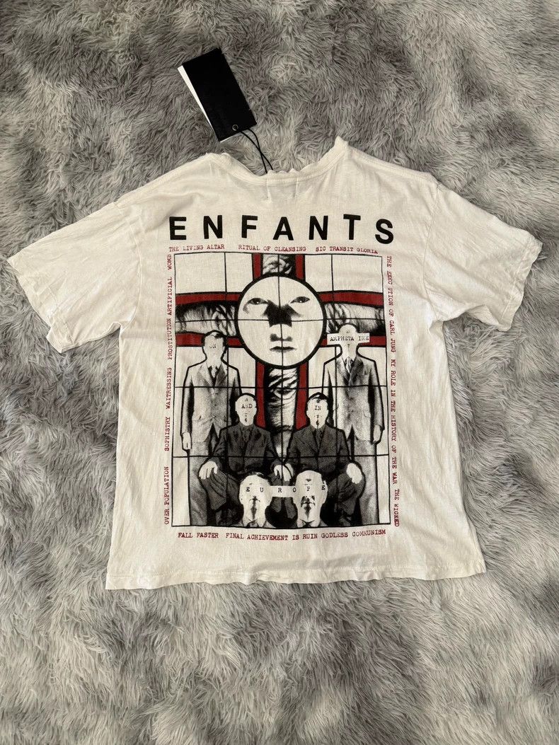 Enfants Riches Deprimes enfants riches deprimes 25ss RITUAL PRAYER PRAYER White Sh Size US M / EU 48-50 / 2 - 1 Thumbnail