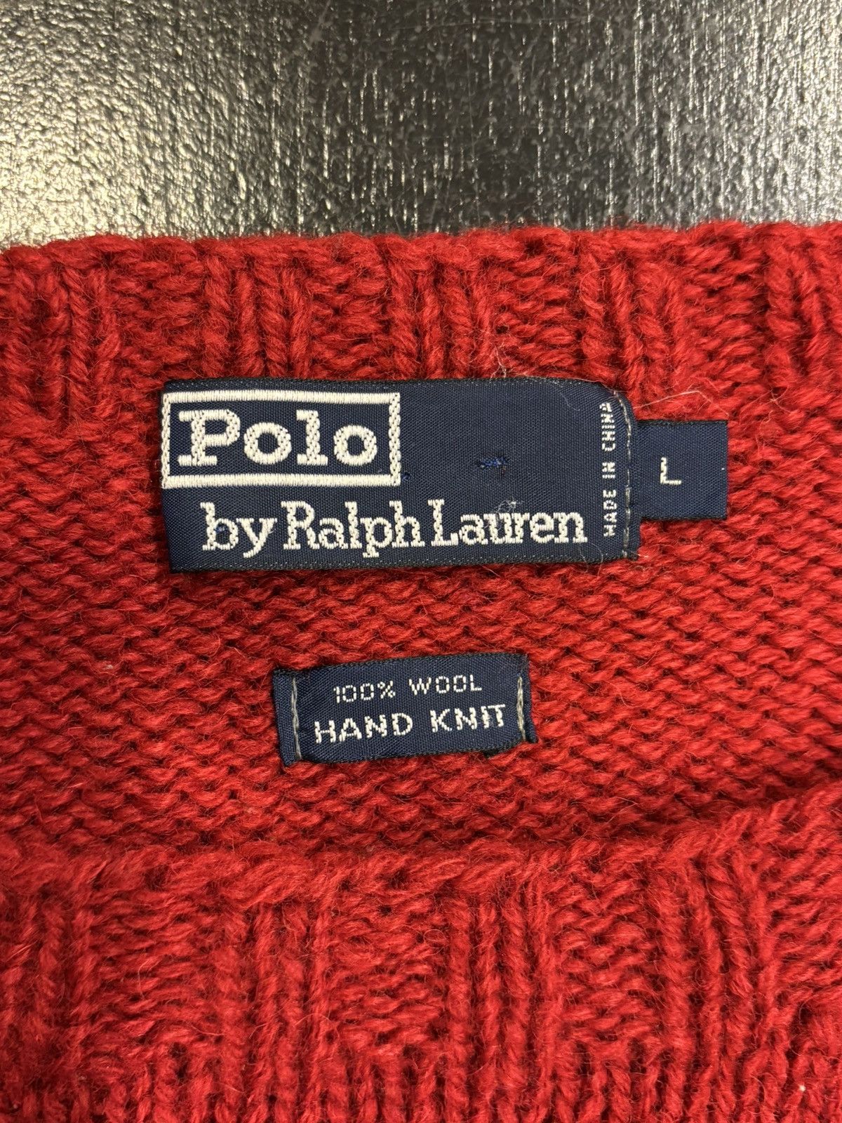 Polo Ralph Lauren Polo Ralph Lauren Ski Bear Hand Knit Sweater Size US L / EU 52-54 / 3 - 3 Thumbnail