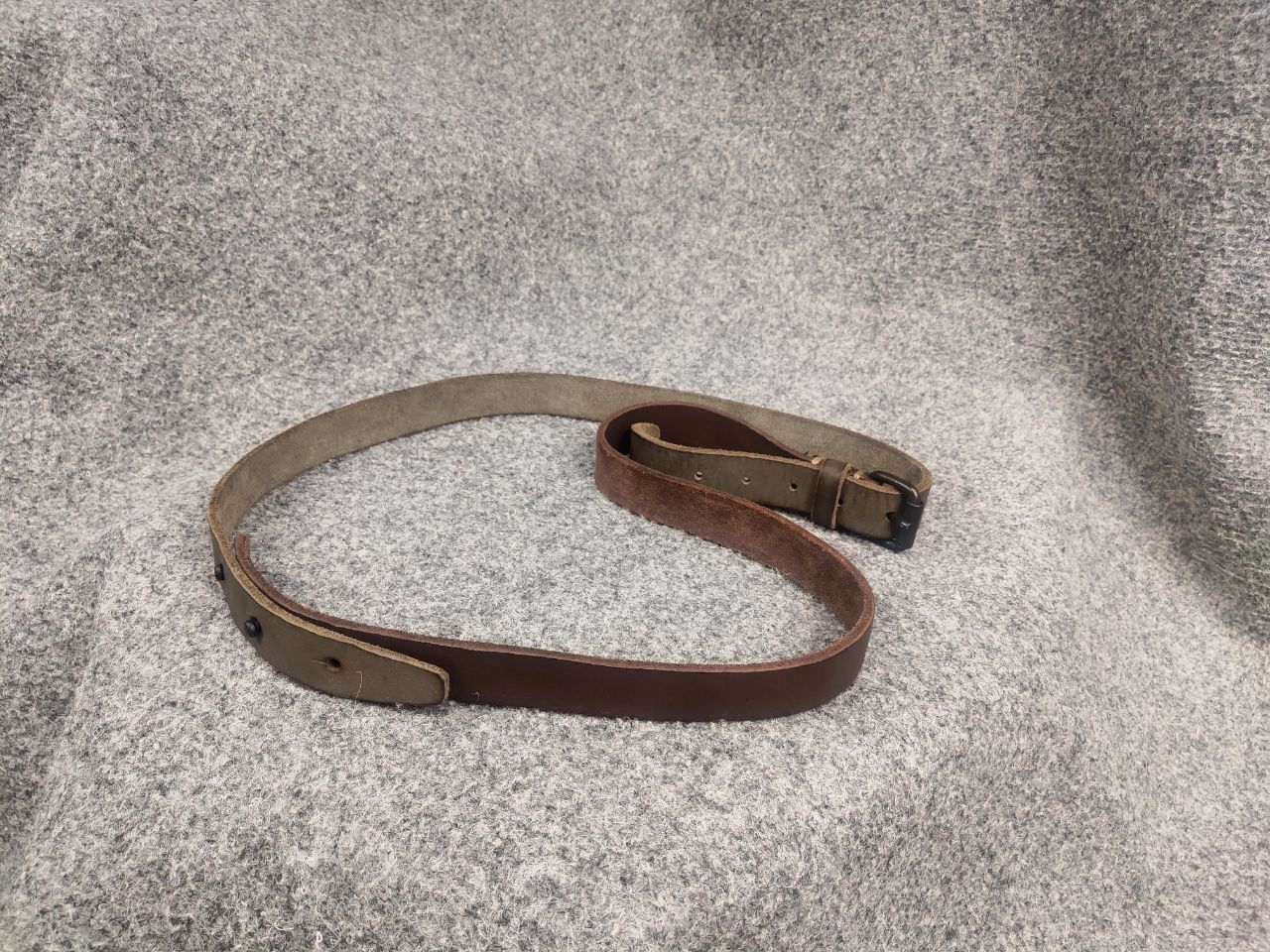 Allsaints Allsaints Spitalfields Vintage two-piece leather belt buckle Size ONE SIZE - 8 Thumbnail