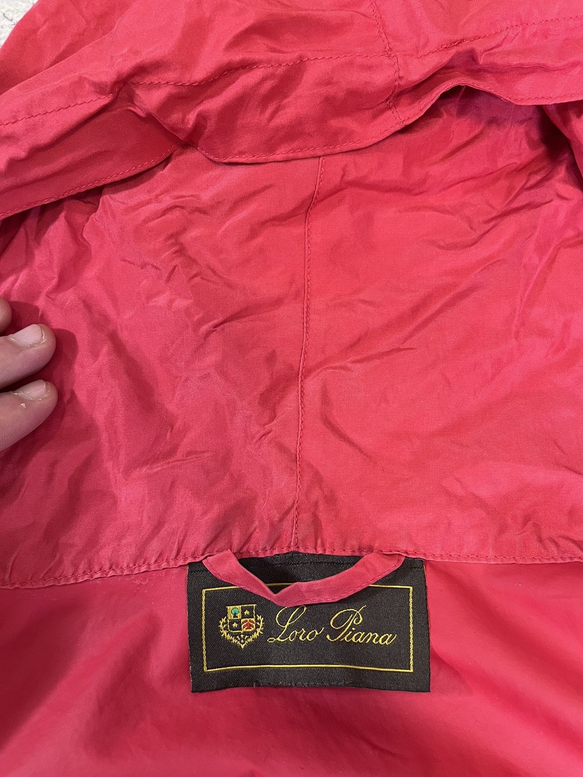 Loro Piana Loro Piana Women Jacket Windbreaker Silk SizeL Made In Italy Size L / US 10 / IT 46 - 5 Thumbnail