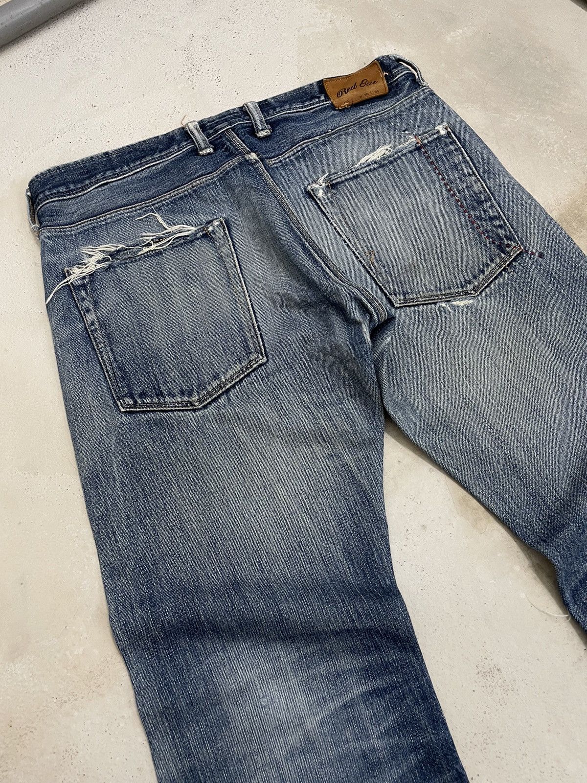 Paul Smith × Paul Smith Red Ear Paul Smith Red Ear Selvedge Distressed Denim Pants (A10) Size US 31 - 16 Thumbnail