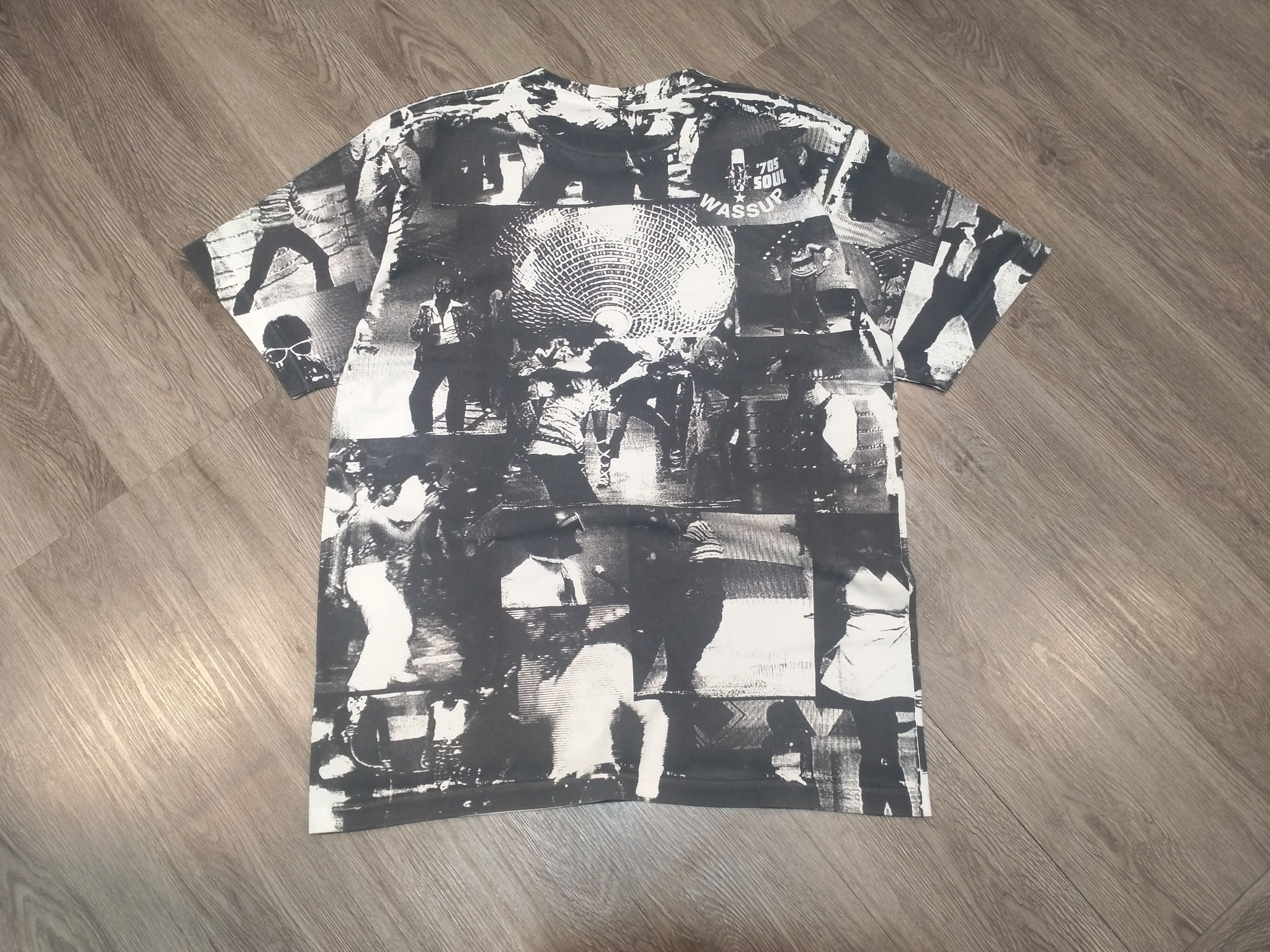 Japanese Brand Vintage Streetwear Wassup 70s Soul Art By Grakey Size US XL / EU 56 / 4 - 2 Thumbnail