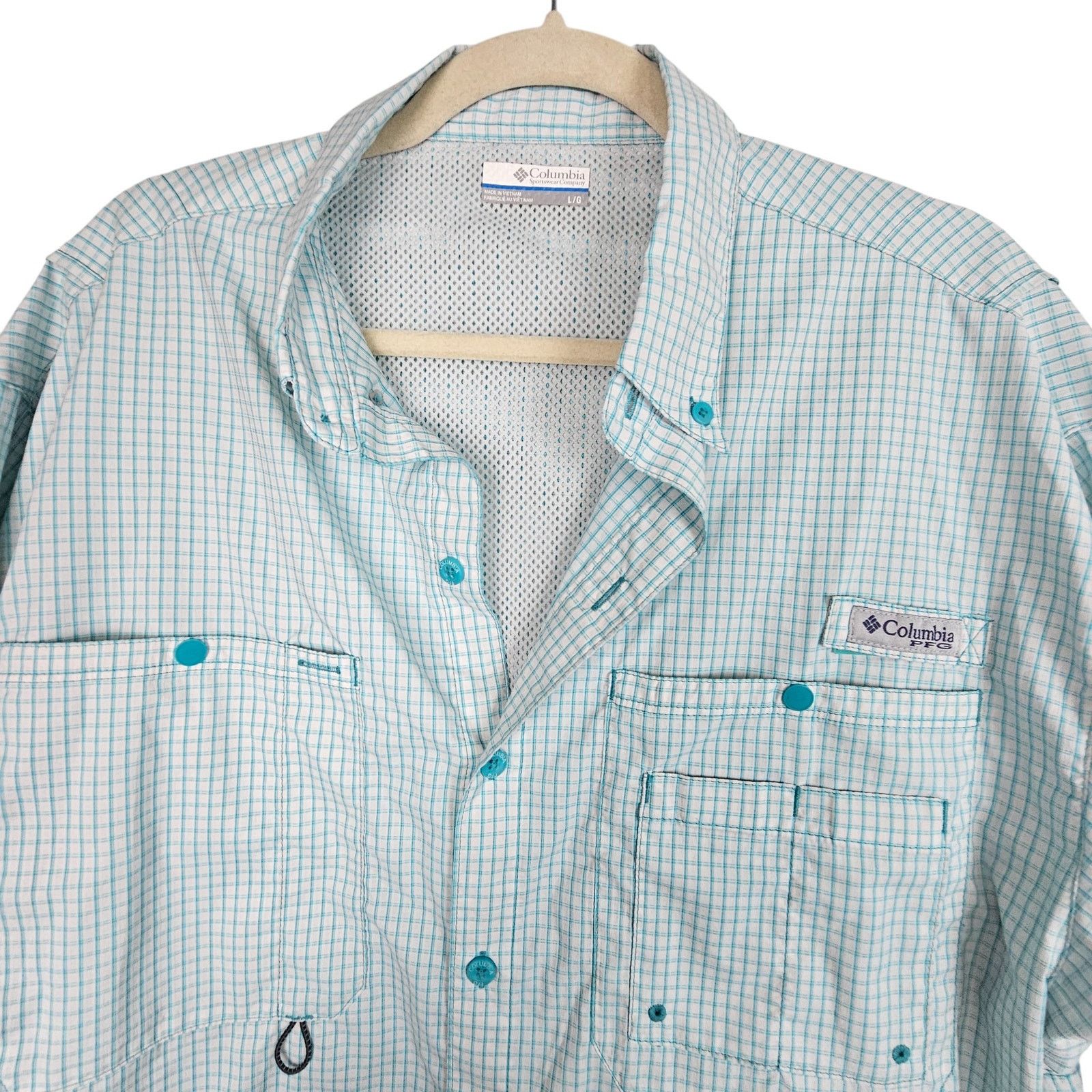 Columbia Columbia PFG Mens Vented Fishing Shirt Size L Outdoor Gorp Size US L / EU 52-54 / 3 - 2 Thumbnail