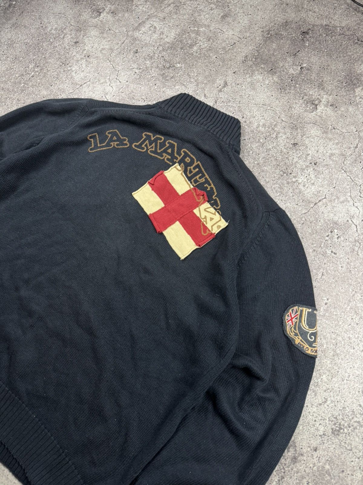 La Martina Vintage La Martina Buenos Aires Quarter 1/4Zip Sweatshirt Size US L / EU 52-54 / 3 - 2 Thumbnail