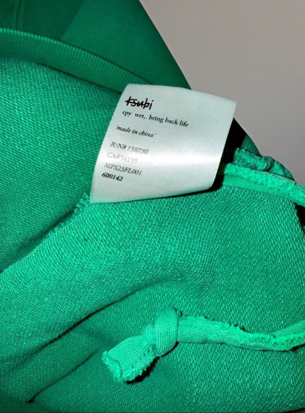 Ksubi Ksubi LIFE Drawstring Hoodie-Green w/Orange - Rare - Size S Size US S / EU 44-46 / 1 - 8 Thumbnail