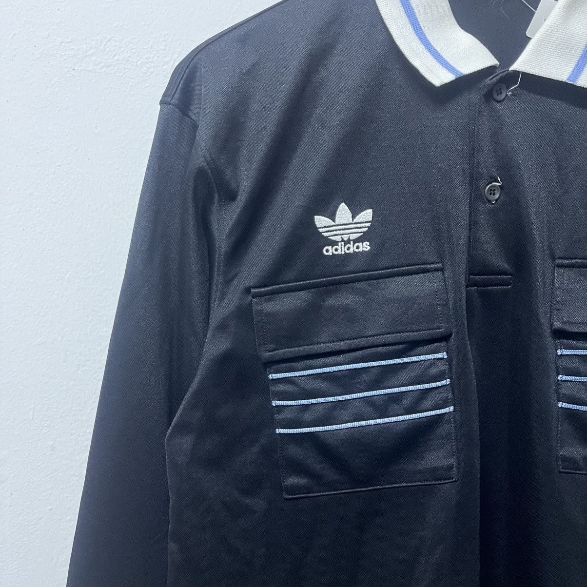 Adidas Vintage 1990-92 Adidas Long-sleeve Referee Shirt Size L Size US L / EU 52-54 / 3 - 4 Thumbnail