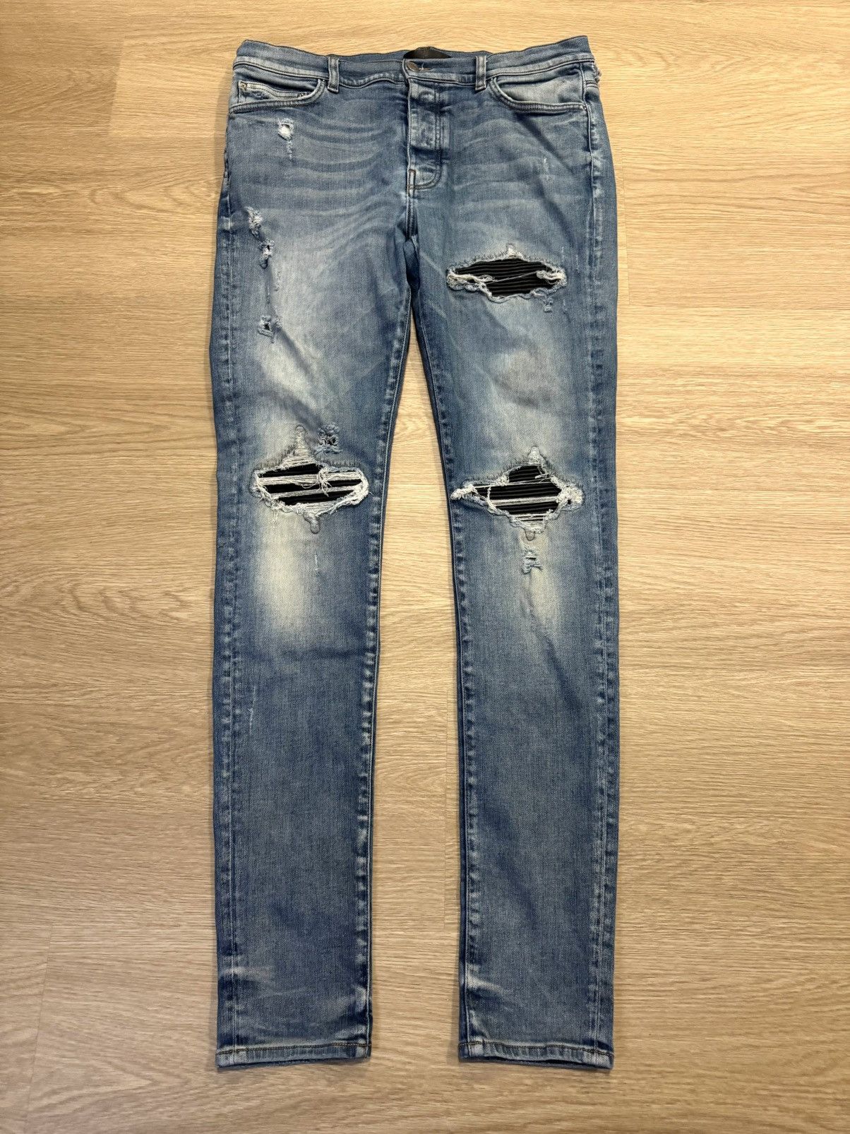 Amiri Amiri Mx1 Black Patch Size US 36 / EU 52 - 1 Thumbnail