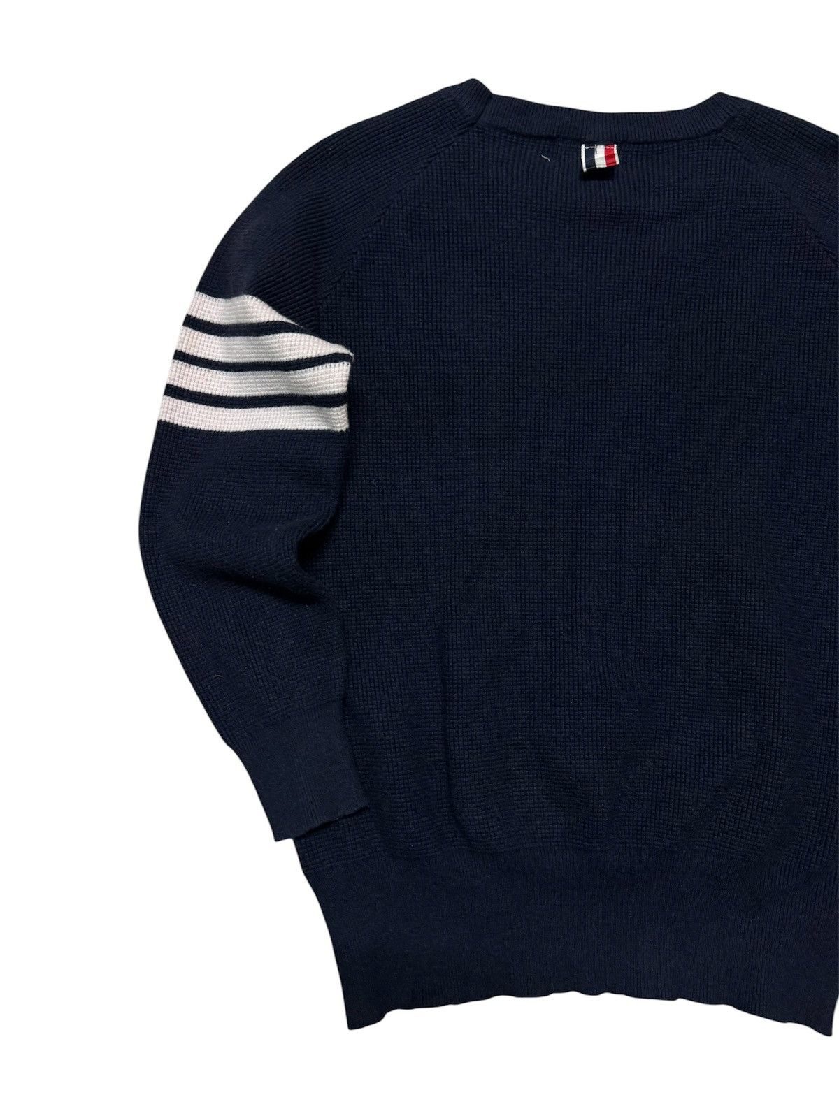 Thom Browne THOM BROWNE WAFFLE JUMPER KNITWEAR SWEATSHIRT SIZE 1 Size US S / EU 44-46 / 1 - 6 Thumbnail