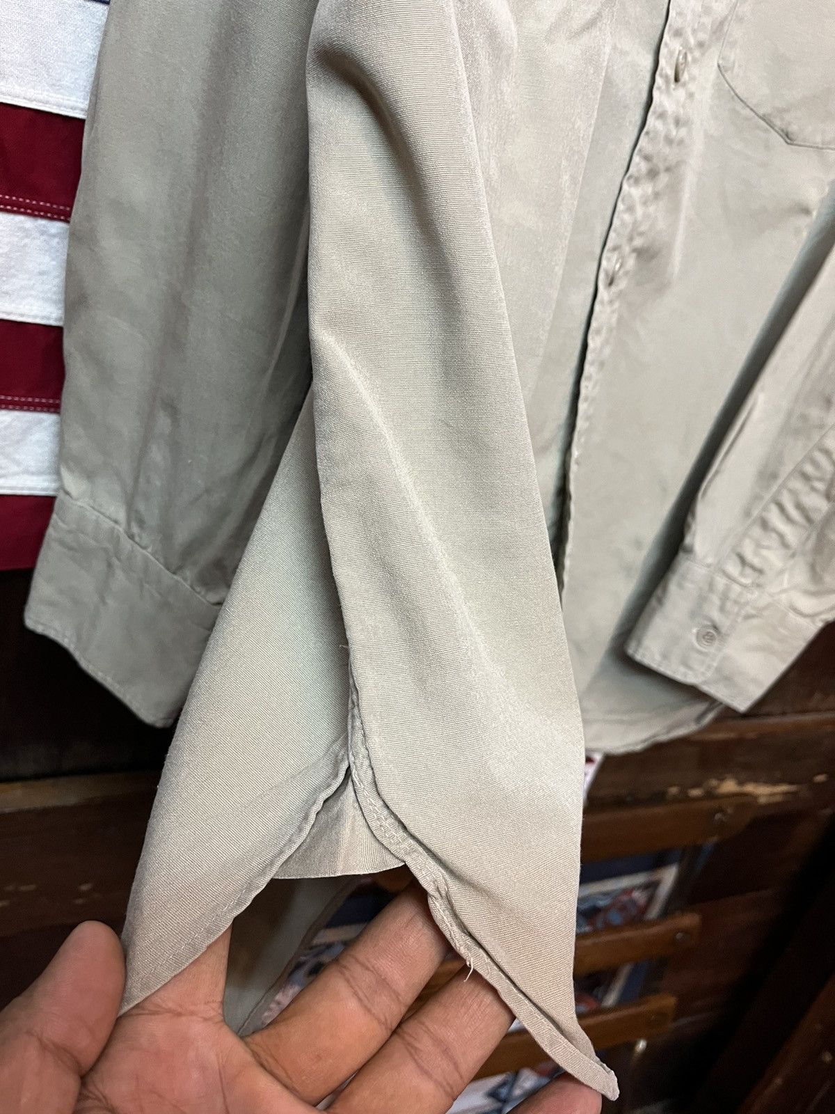 Other Vintage 1950s USAF Cotton Twill Shirt – Korean War Era Size US L / EU 52-54 / 3 - 3 Thumbnail