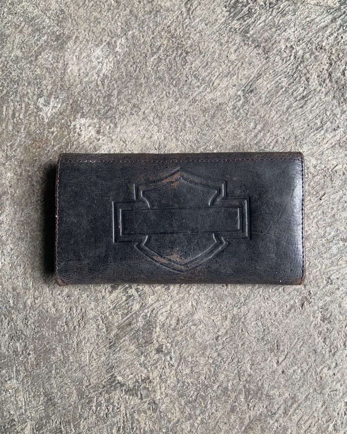Harley Davidson × Vintage Rare Vintage Harley Davidson Leather Wallets Size US XS / EU 42 / 0 - 2 Thumbnail