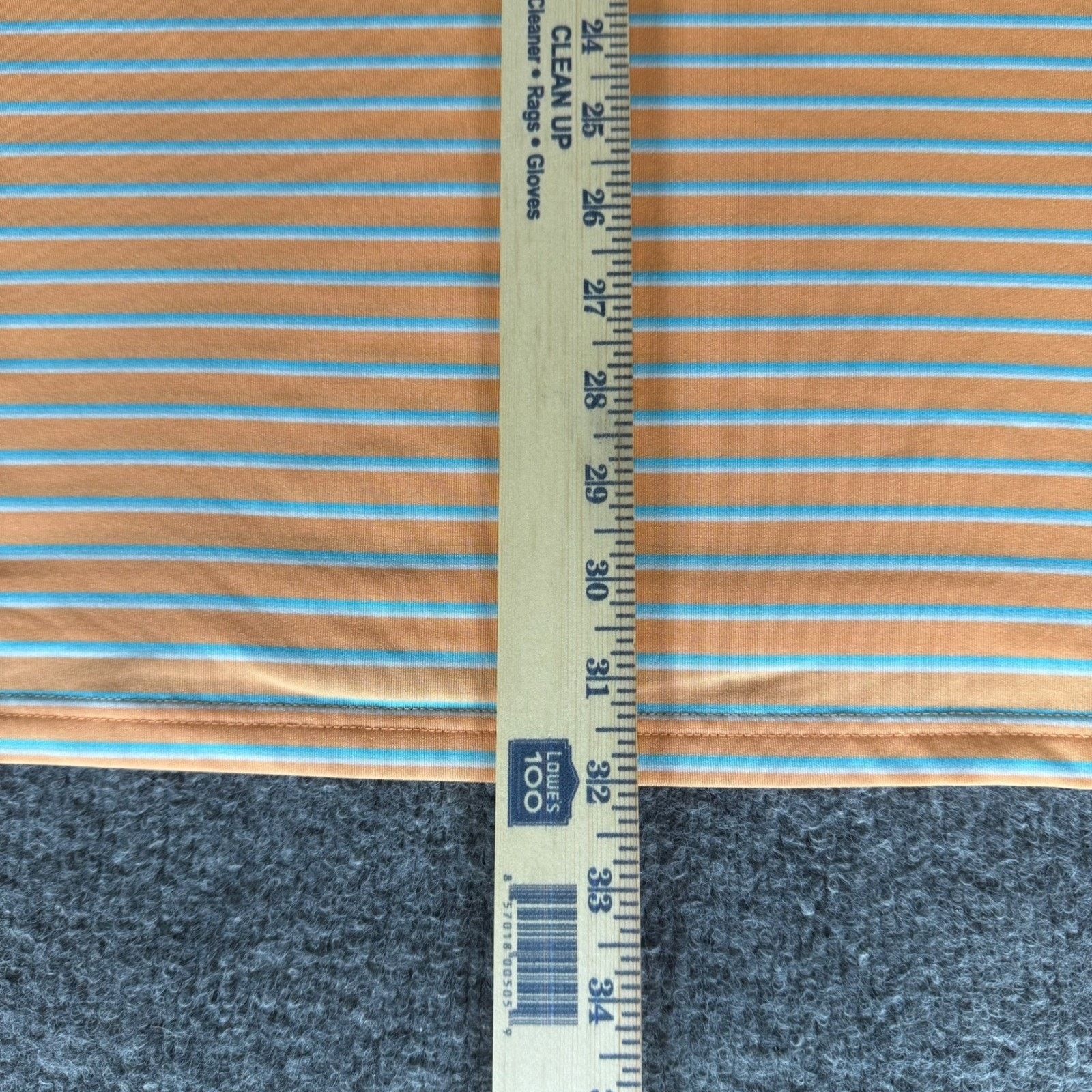 Southern Tide Southern Tide Polo Shirt Men XL Orange Striped Tide To Trail Size US XL / EU 56 / 4 - 6 Thumbnail