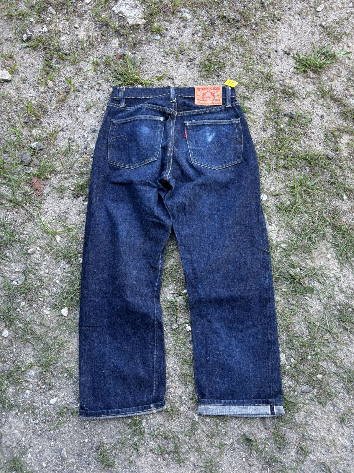 Japanese Brand Trigger Selvedge Jeans Size US 30 / EU 46 - 2 Thumbnail