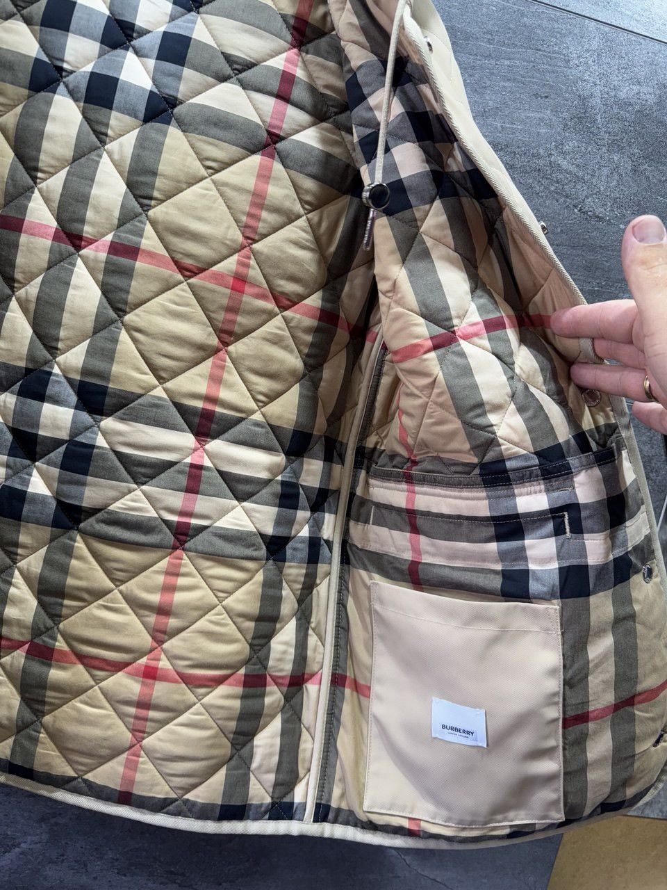 Burberry BURBERRY Meddon Quilted Nova Check Jacket Size XS Size XS / US 0-2 / IT 36-38 - 13 Thumbnail