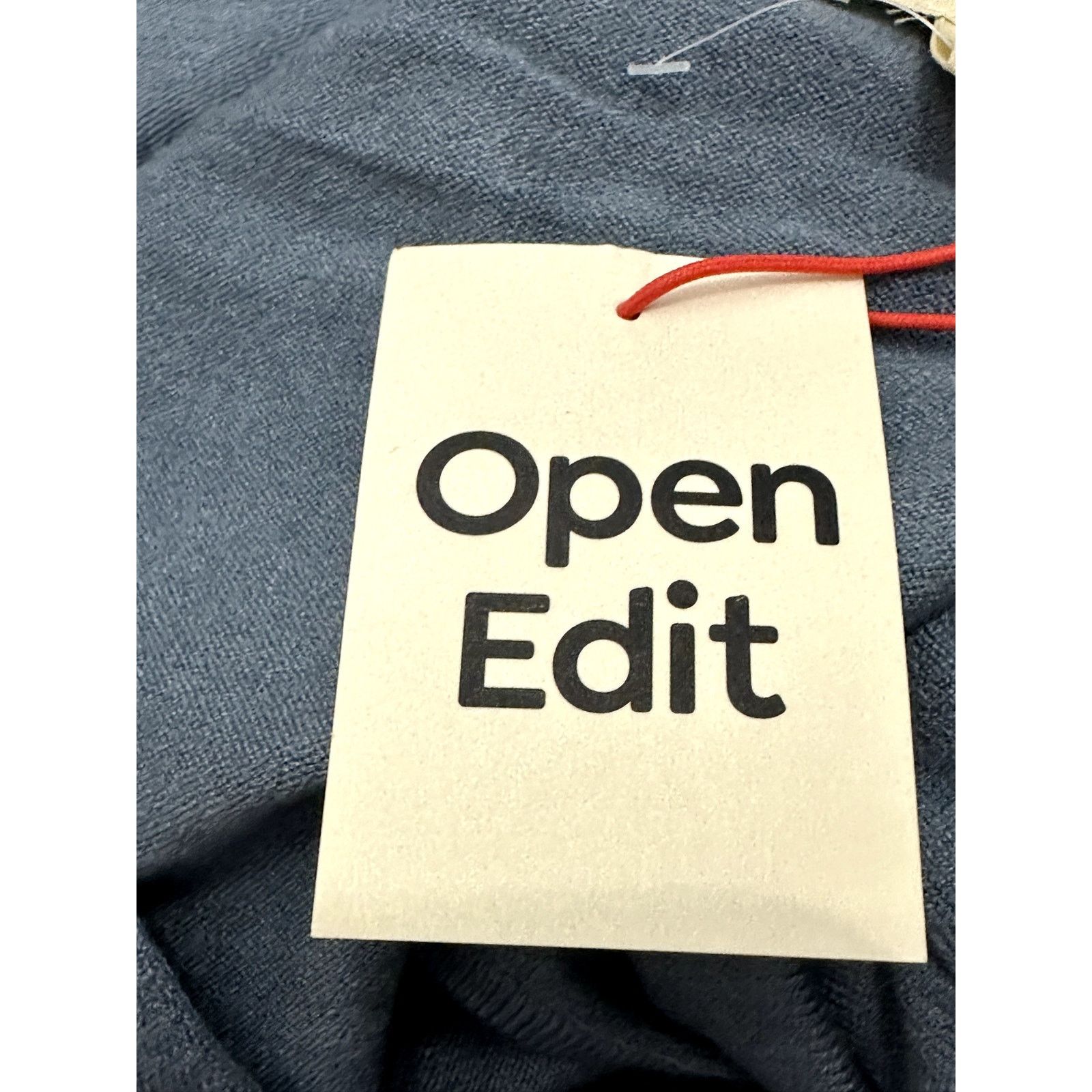 Other Open Edit Sweater Long Sleeves Wrap Tie Blue Women's XXS NWT Size XXS / US 00 / IT 34 - 9 Thumbnail