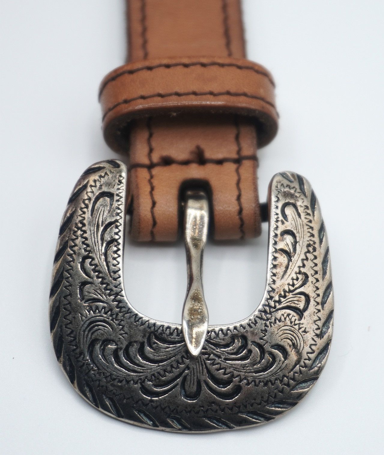 Saint Laurent Paris SAINT LAURENT By HEDI SLIMANE F/W 2014 Western Belt 85 Size 32 - 4 Thumbnail