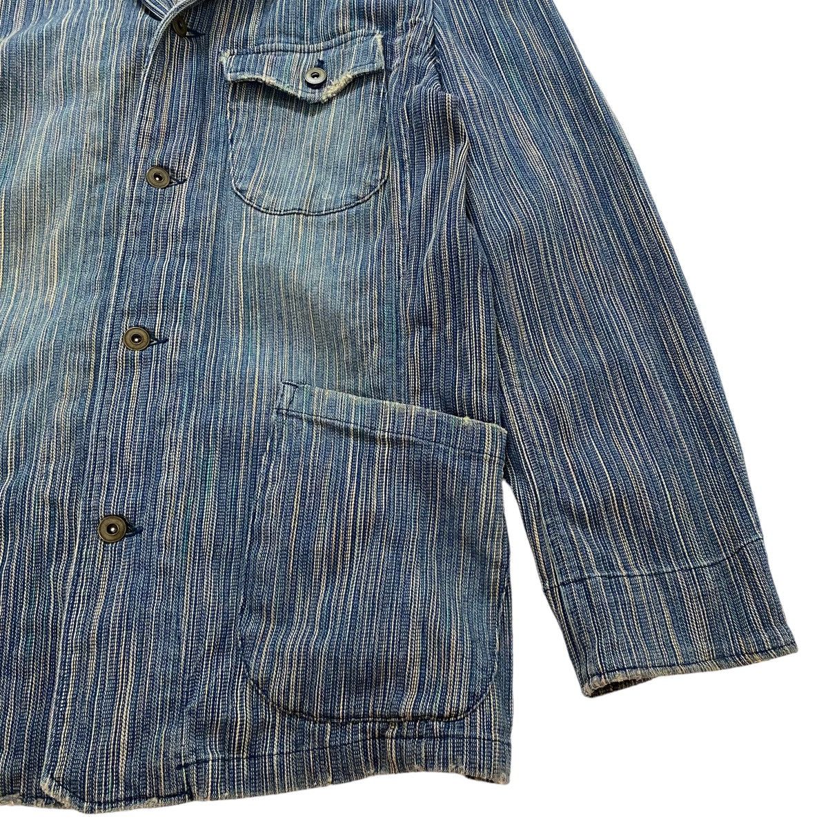 Vintage ⚡️Vintage Fissare stripe stiches chore style jacket Size US M / EU 48-50 / 2 - 6 Thumbnail