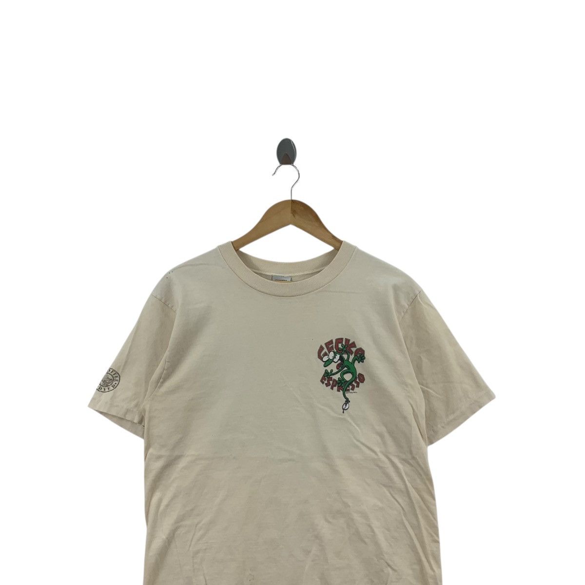 Vintage Vintage GECKO ESPRESSO HAWAII Coffee House Tee Shirt Top Size US M / EU 48-50 / 2 - 4 Thumbnail