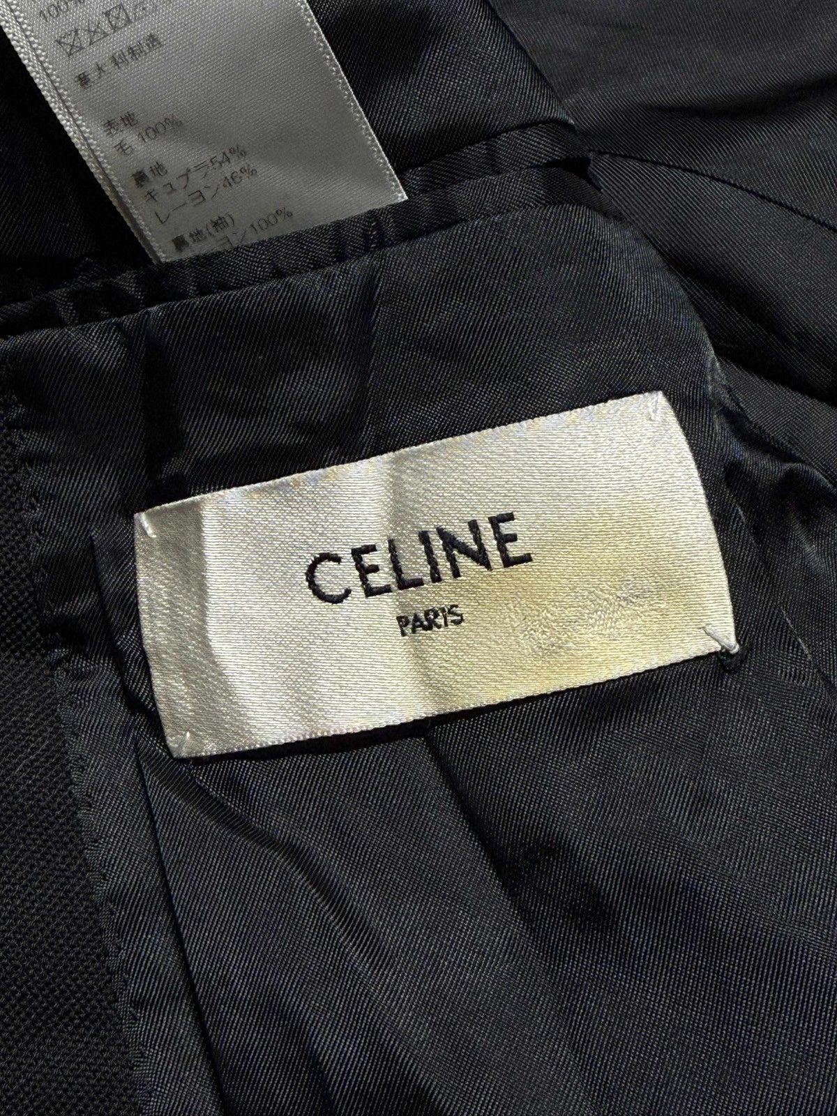 Celine Celine Wool Blazer Size S / US 4 / IT 40 - 7 Thumbnail