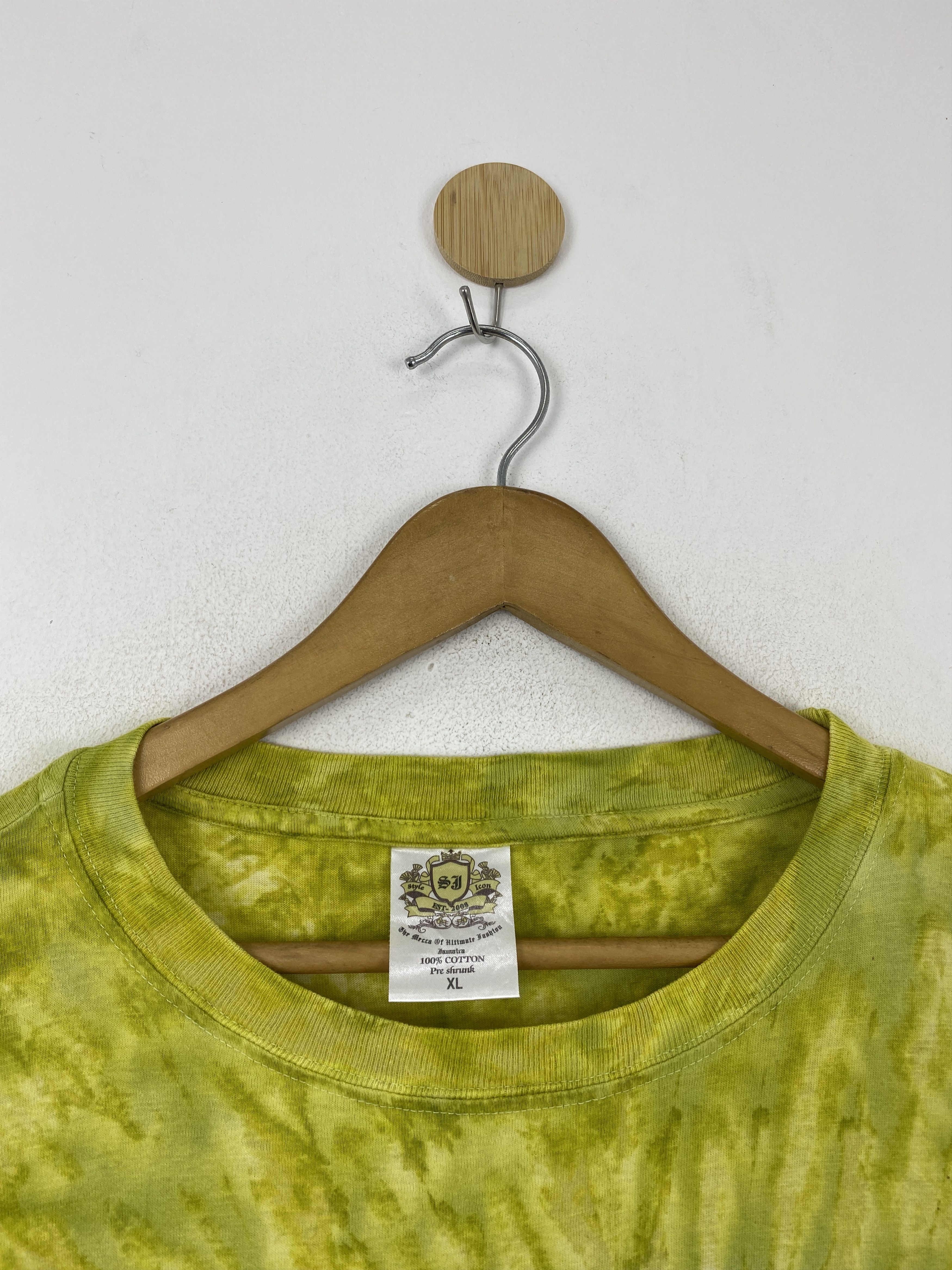 Vintage Vintage No Problem Jamaica Tie Dye Printed Tee TA0659 Size US XL / EU 56 / 4 - 10 Thumbnail
