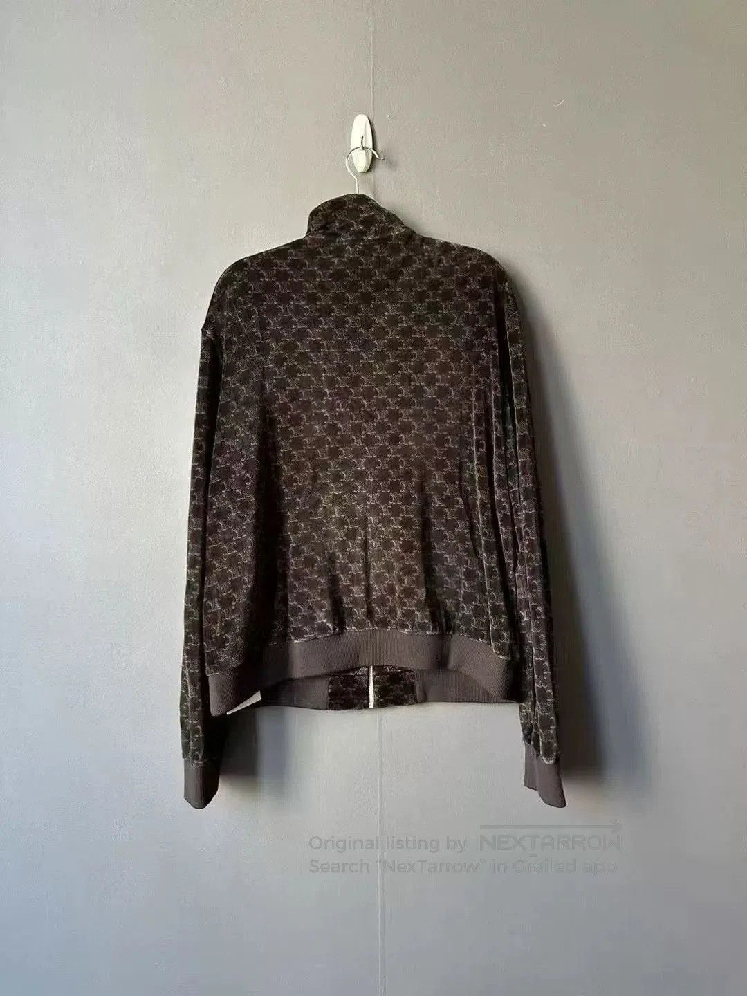 Celine celine velvet printed jacket size large. Size L / US 10 / IT 46 - 2 Thumbnail