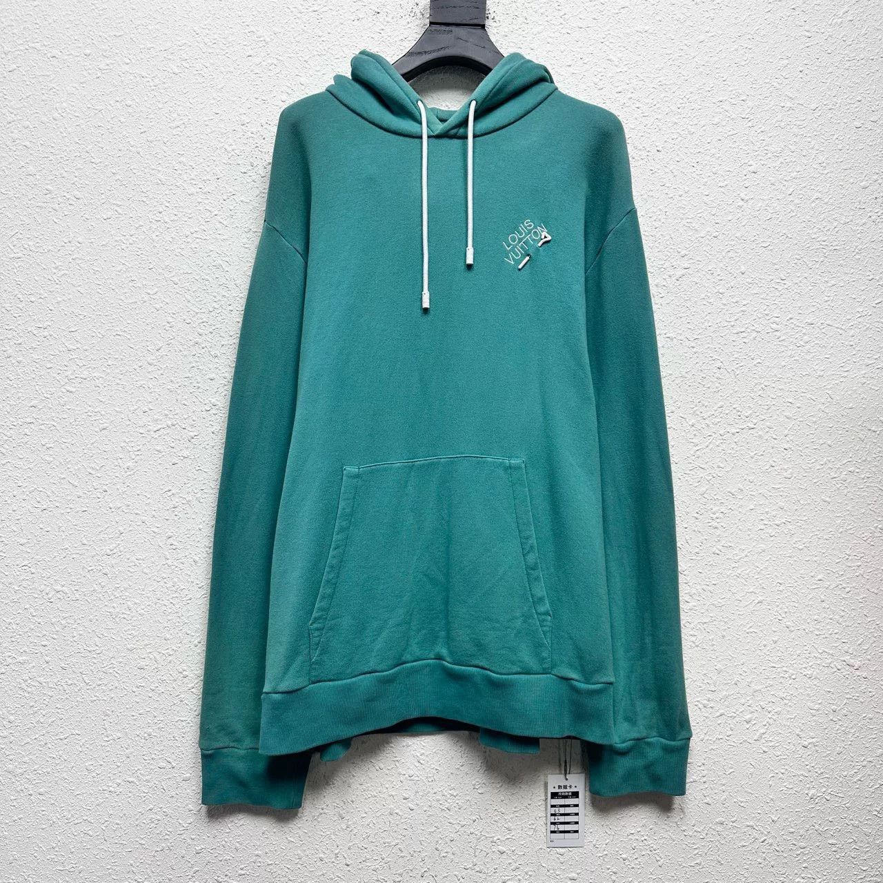 Louis Vuitton Louis Vuitton LV Green Embroidered Hoodie Size US XL / EU 56 / 4 - 1 Thumbnail
