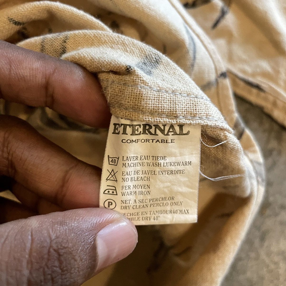 Eternal × Japanese Brand Beautiful Bamboo Paint Kurashiki Kojima Button Ups Size US M / EU 48-50 / 2 - 4 Thumbnail